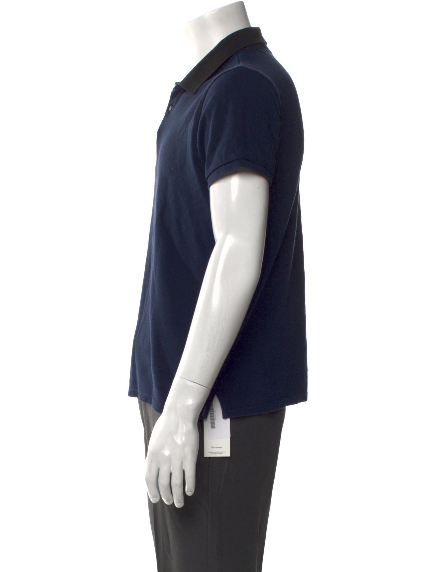 Sandro Collar Short Sleeve Polo Shirt