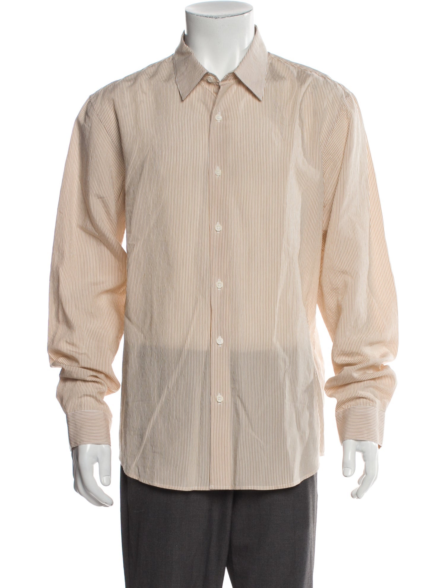 Sandro Striped Long Sleeve Dress Shirt w/ Tags