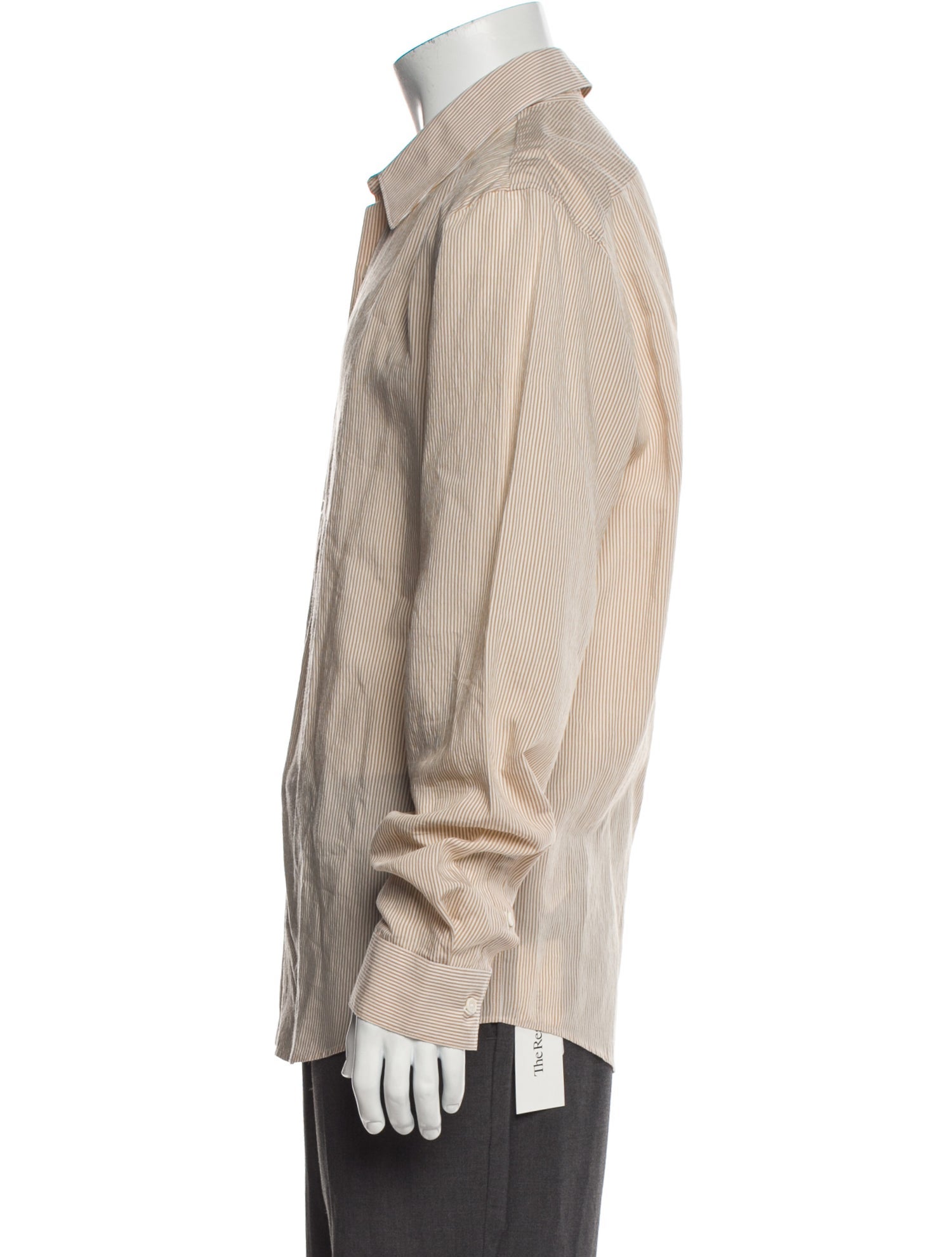 Sandro Striped Long Sleeve Dress Shirt w/ Tags