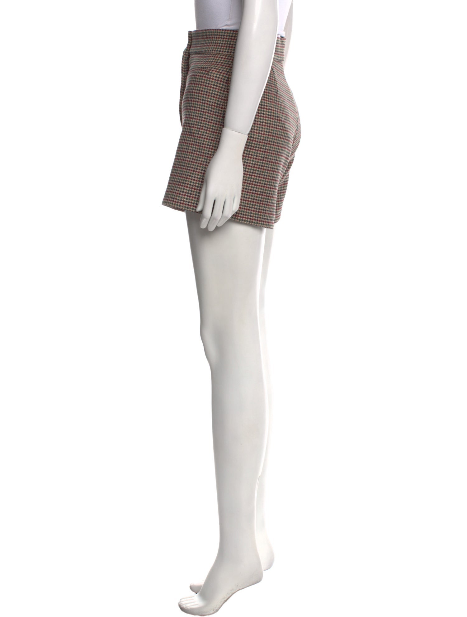 Sandro Virgin Wool Mini Shorts