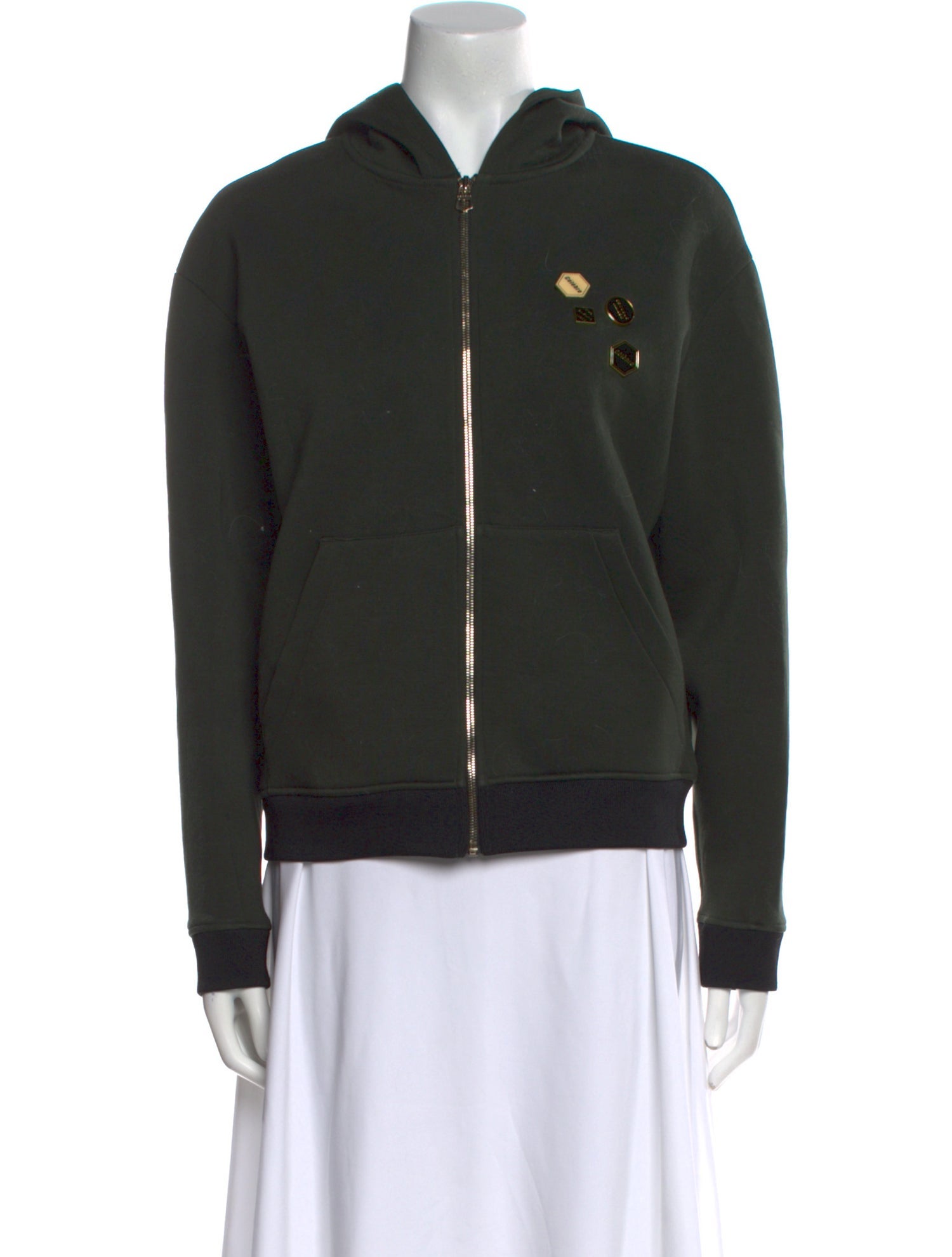 Sandro Crew Neck Long Sleeve Sweatshirt