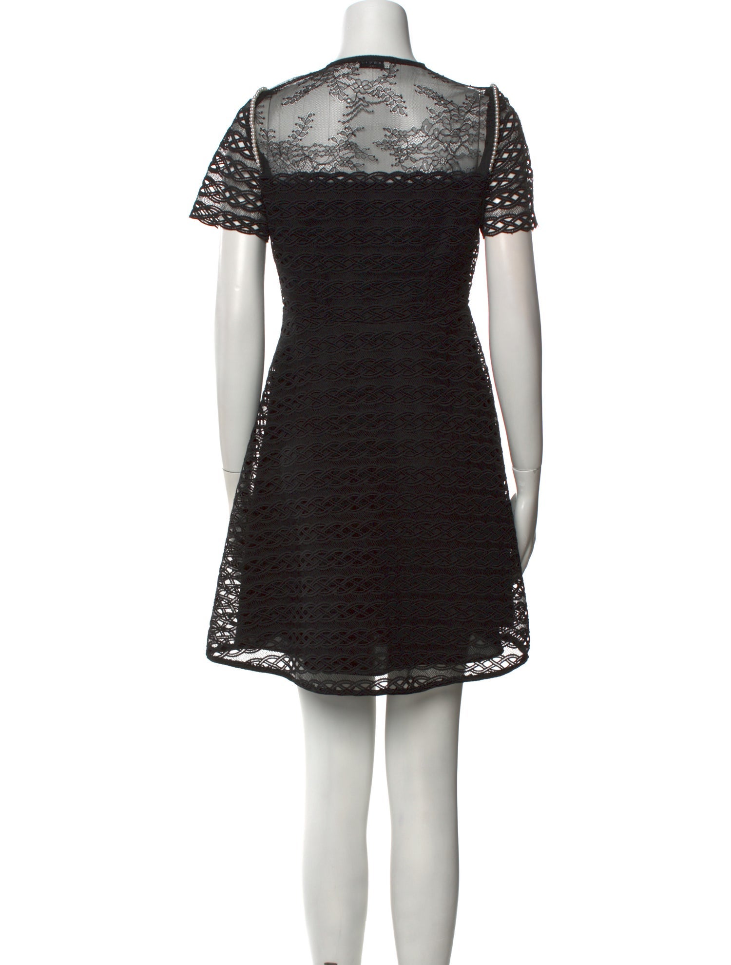 Crew Neck Mini Dress