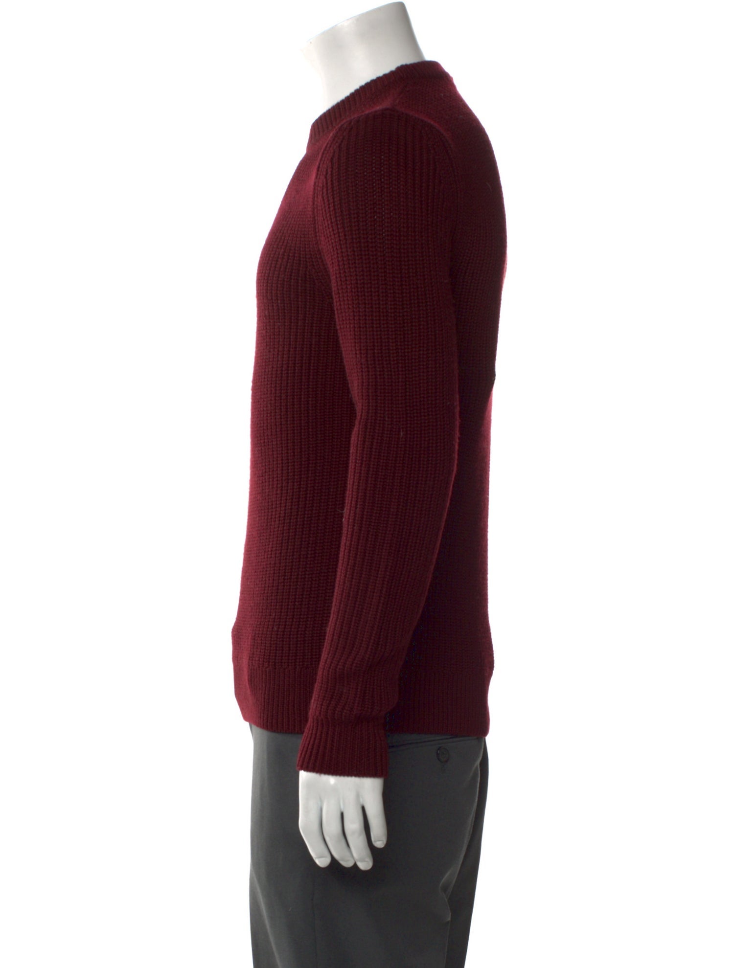 Sandro Merino Wool Crew Neck Pullover