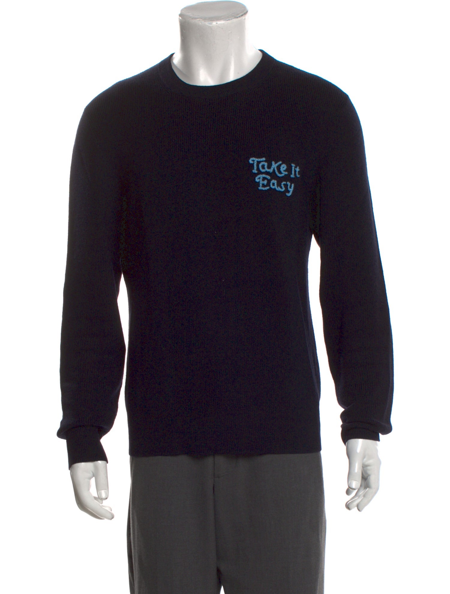 Sandro Wool Graphic Print Pullover