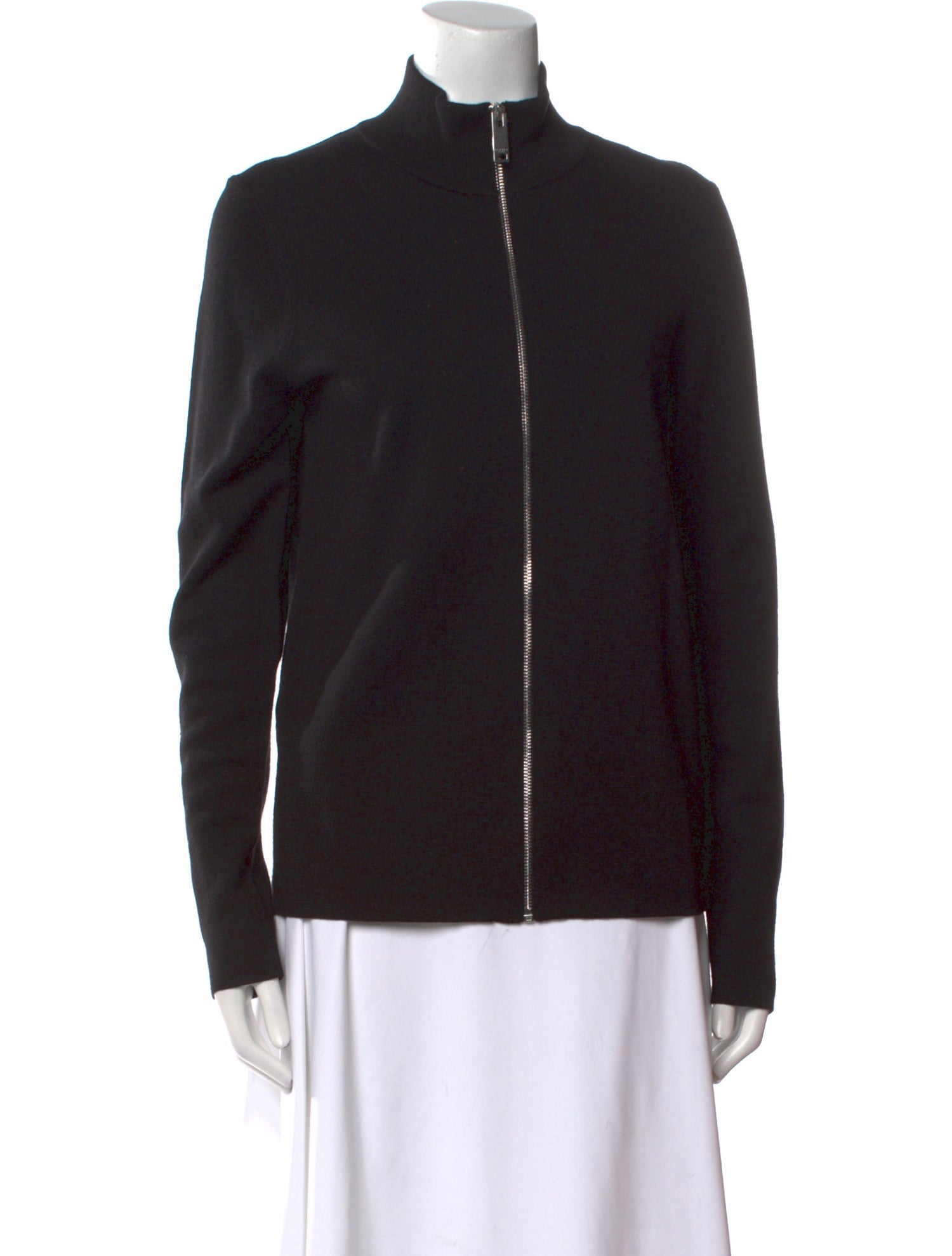 Sandro Wool Mock Neck Sweater