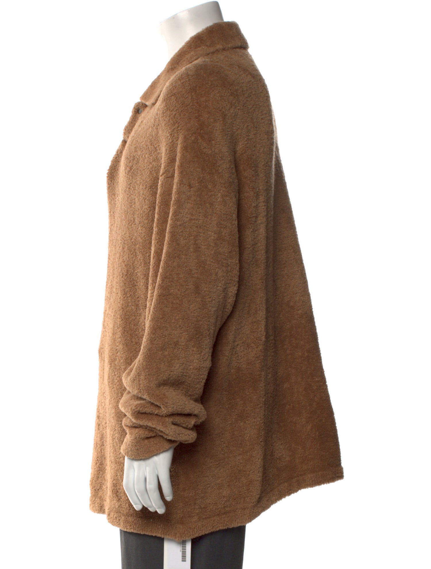 Sandro Mock Neck Long Sleeve Polo Sweater