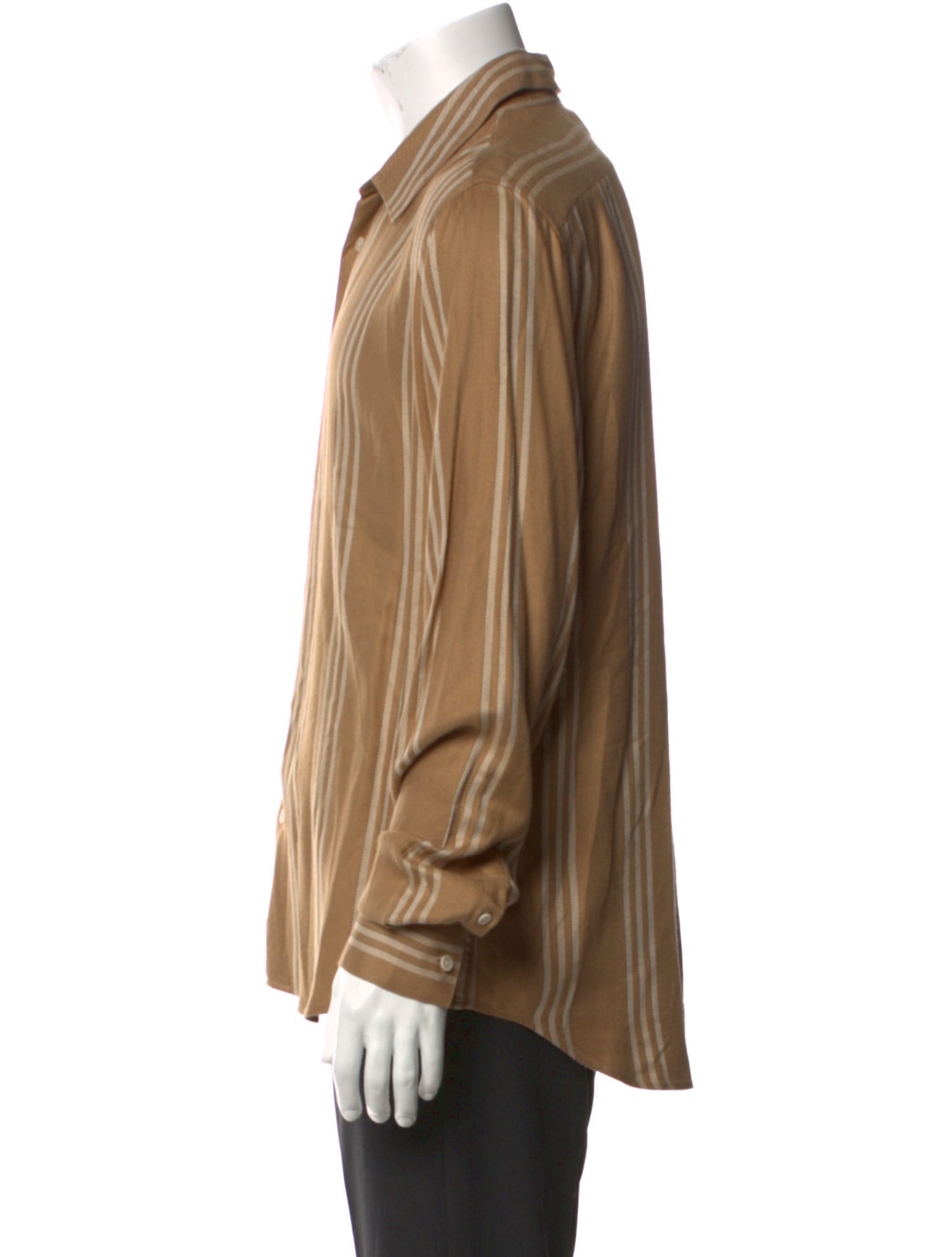 Sandro Striped Long Sleeve Shirt