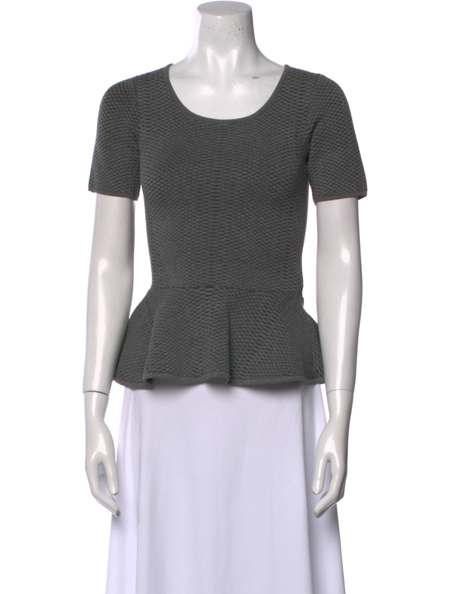 Sandro Scoop Neck Short Sleeve T-Shirt