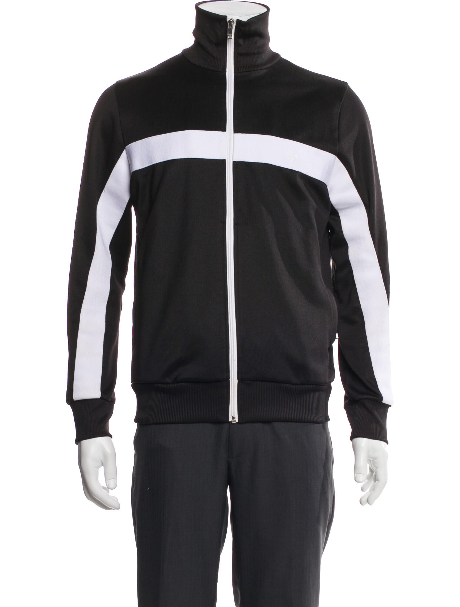 Sandro Striped Windbreaker