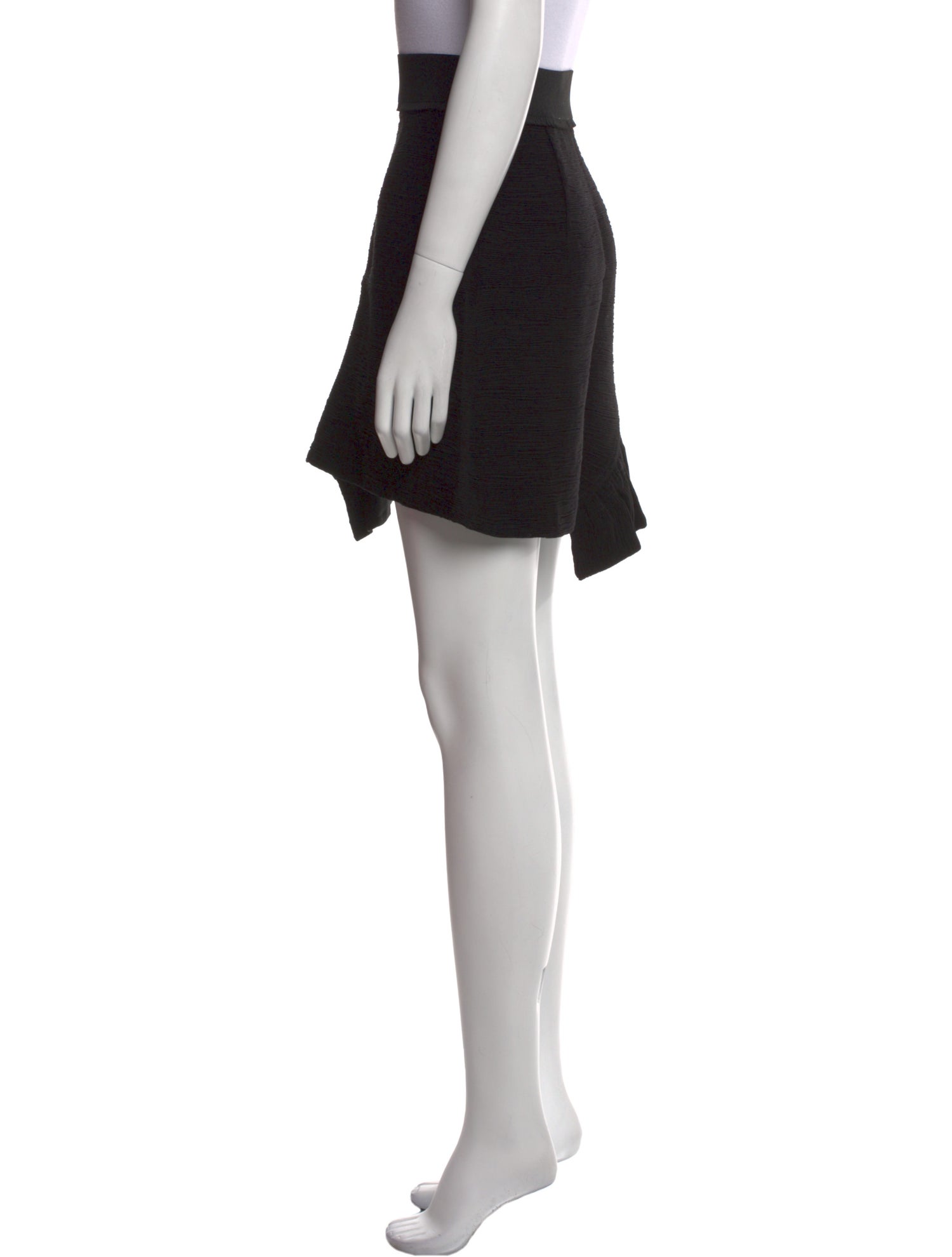 Sandro Ruffle Embellishment Knee-Length Skirt