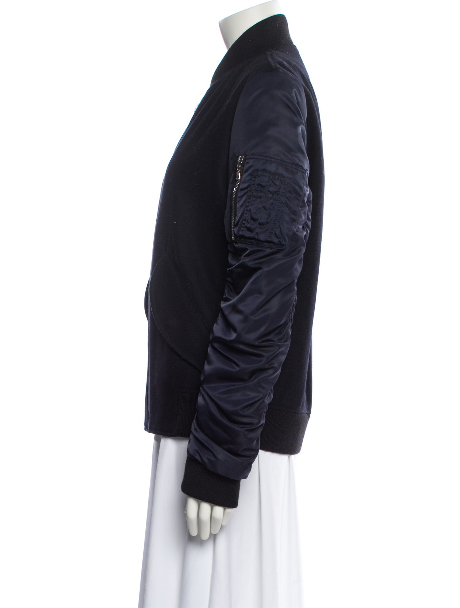 Sandro Wool Bomber Jacket