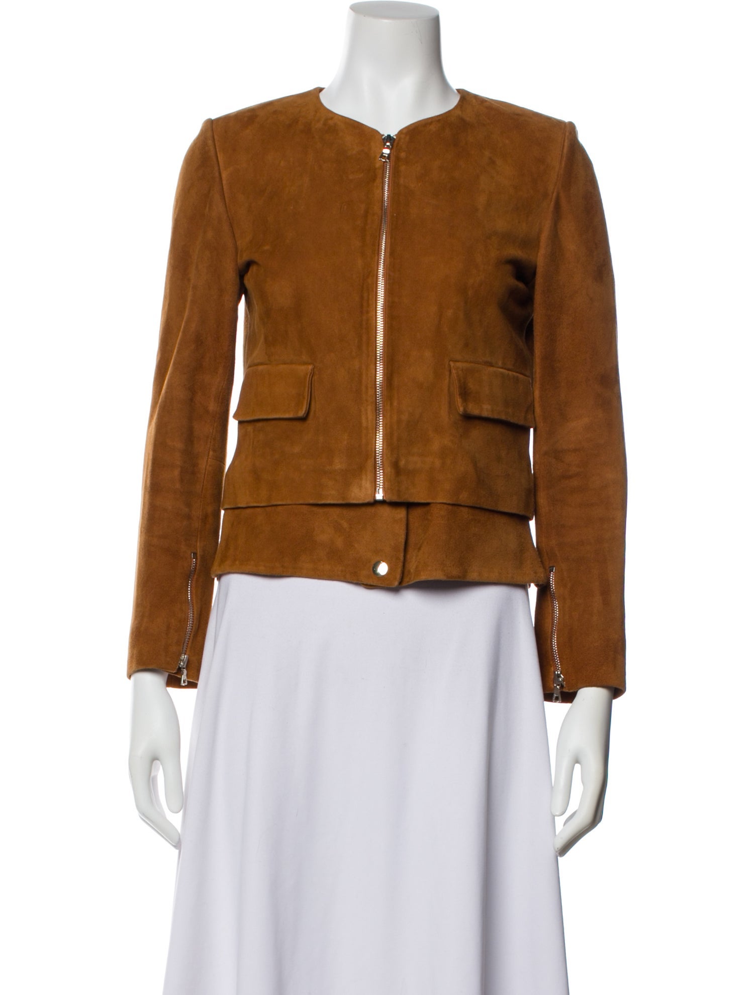 Sandro Leather Evening Jacket