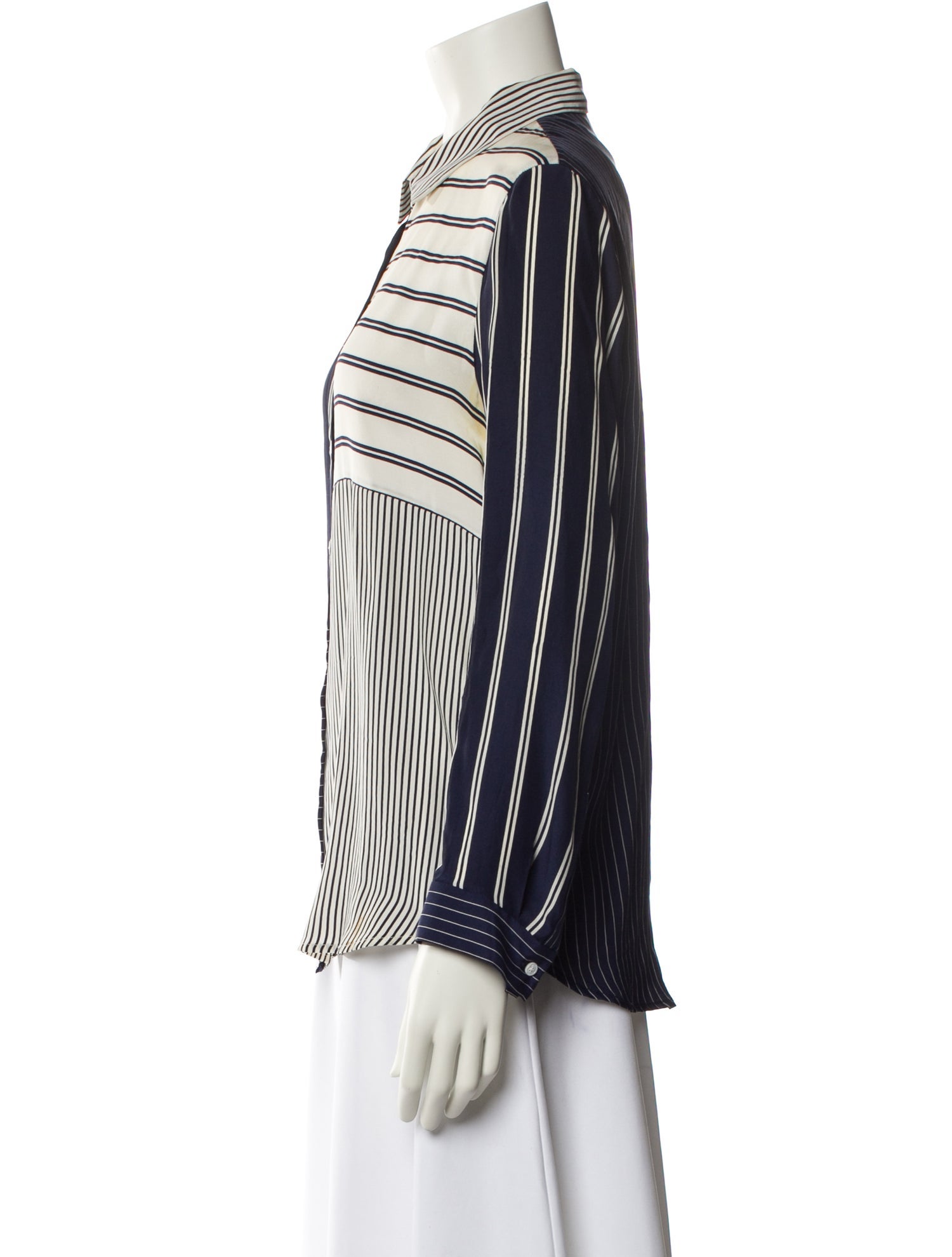 Sandro Silk Striped Pajamas
