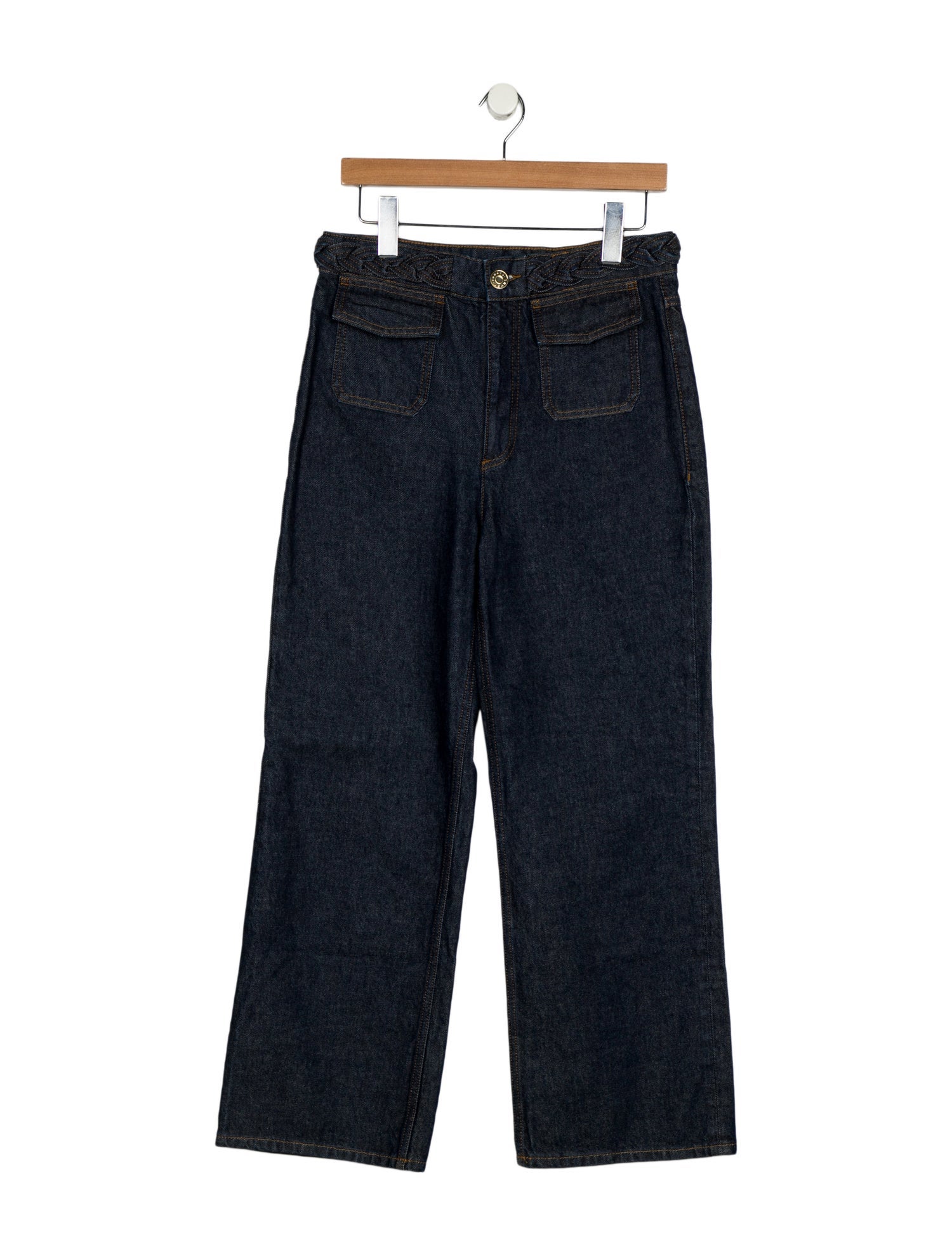 Sandro High-Rise Wide Leg Jeans w/ Tags