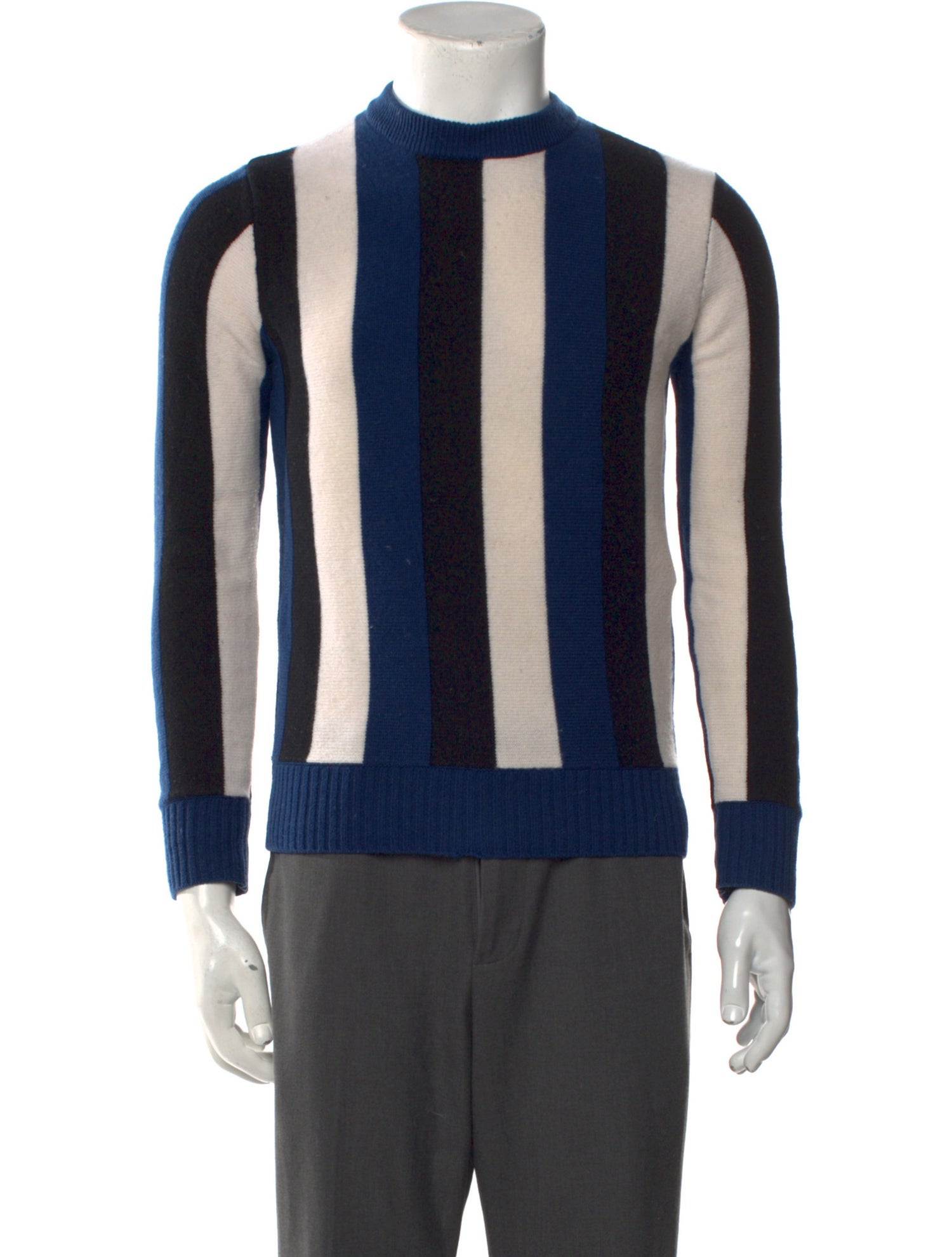 Sandro Wool Striped Cardigan