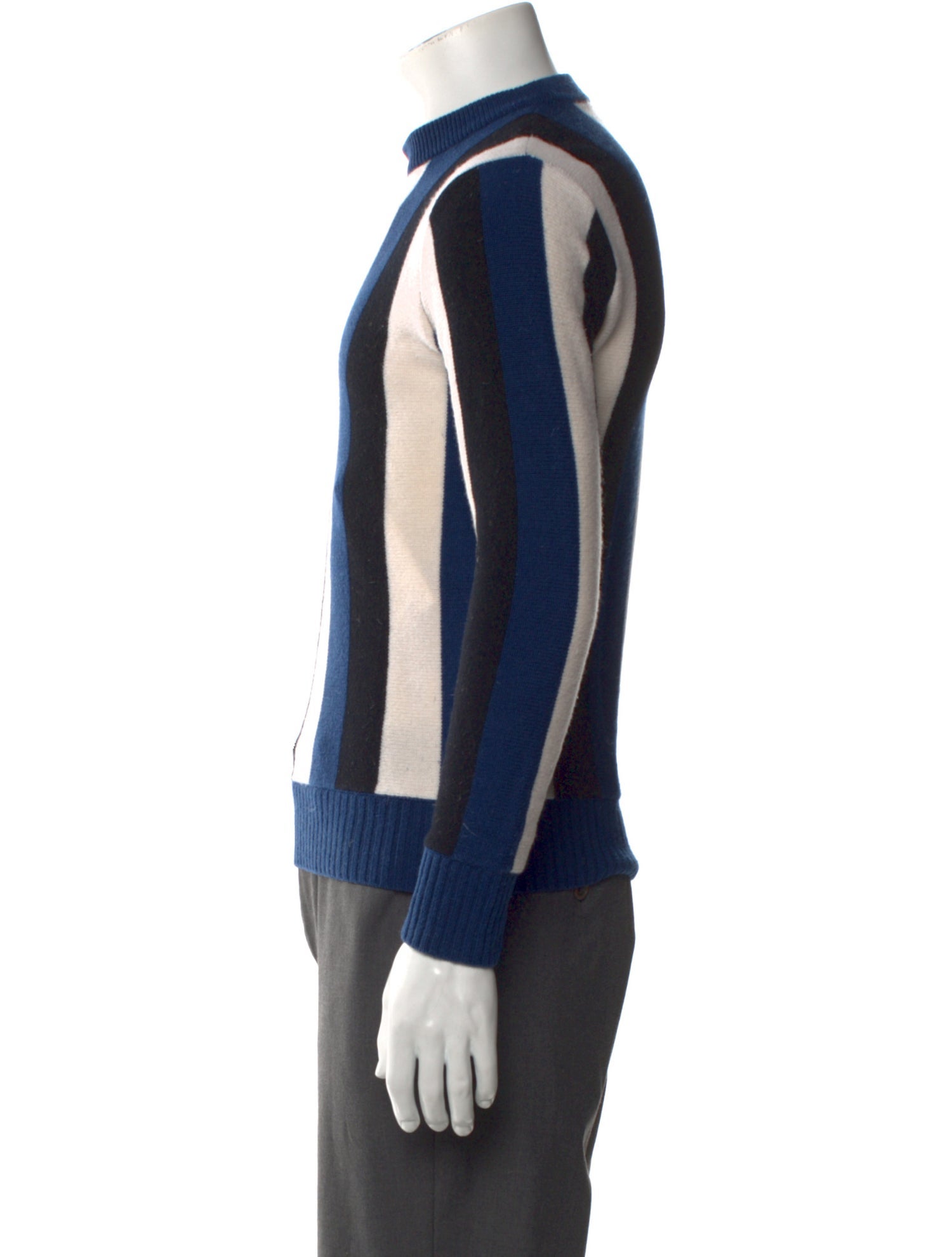 Sandro Wool Striped Cardigan