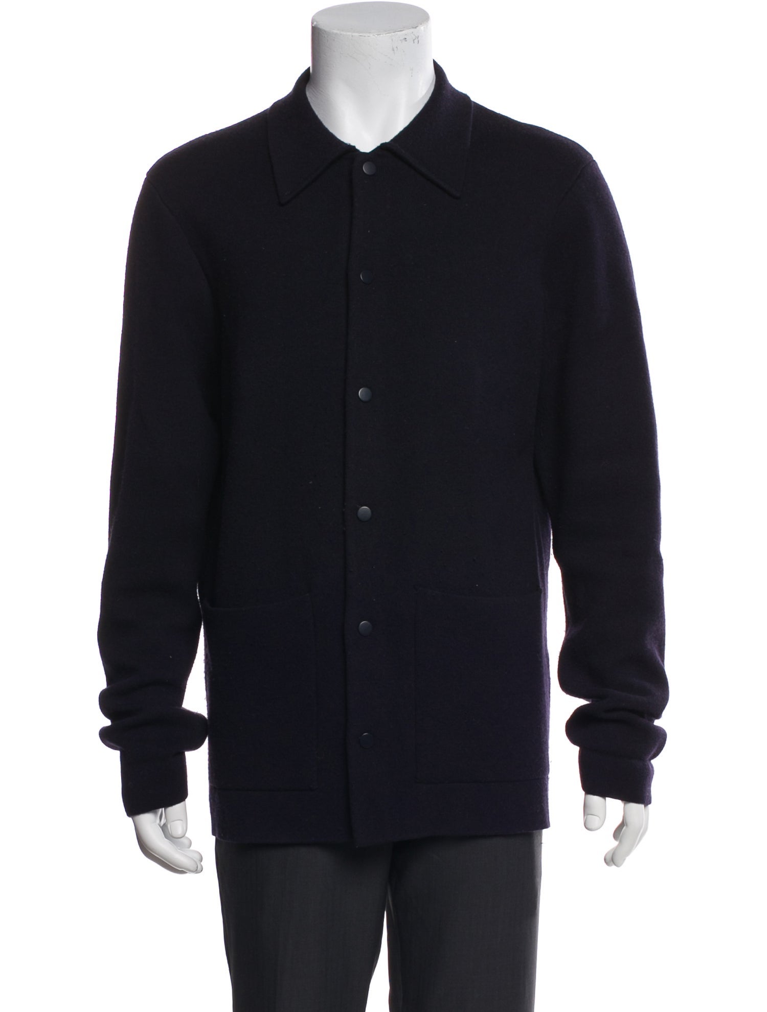 Sandro Collar Long Sleeve Cardigan