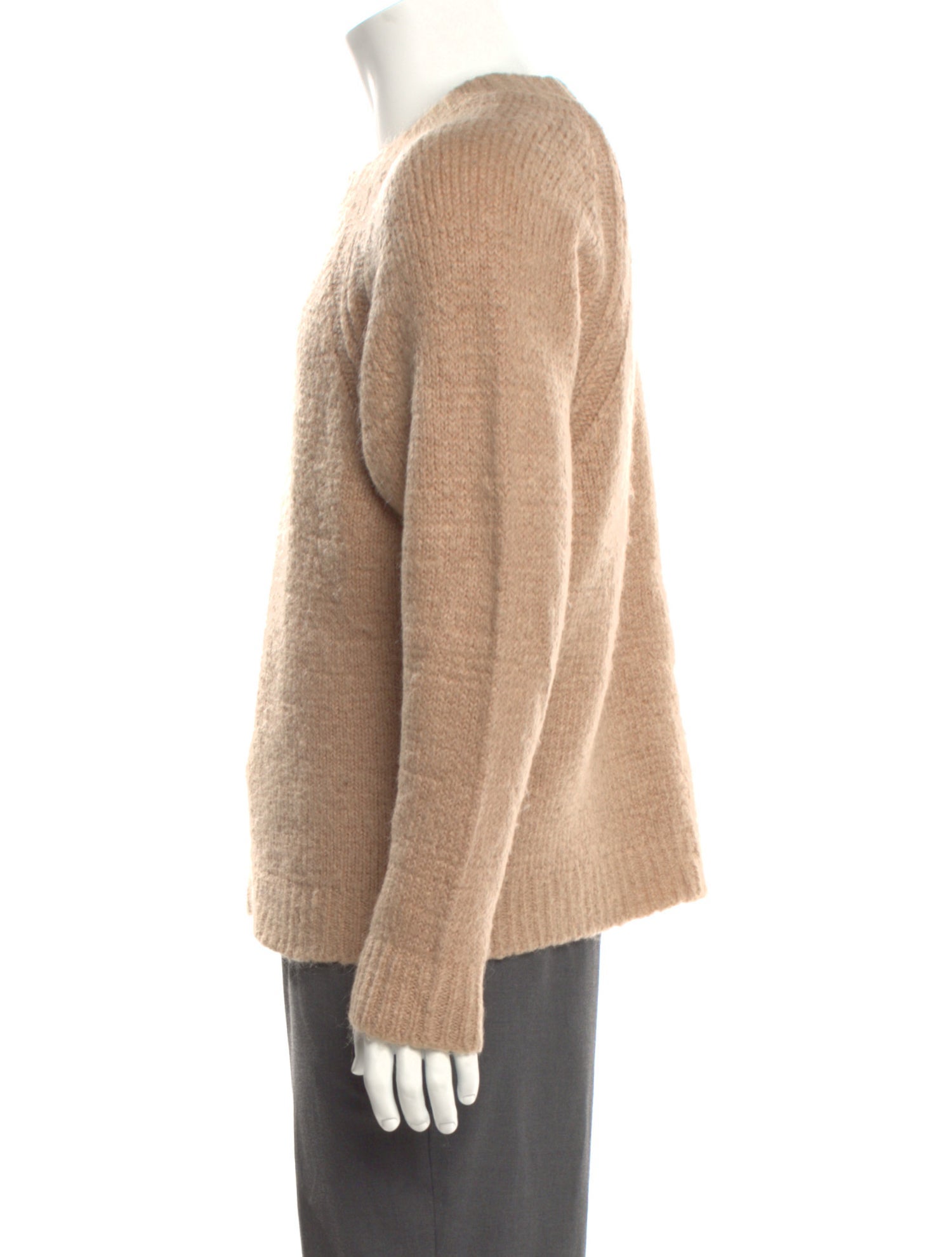 Sandro Crew Neck Long Sleeve Pullover