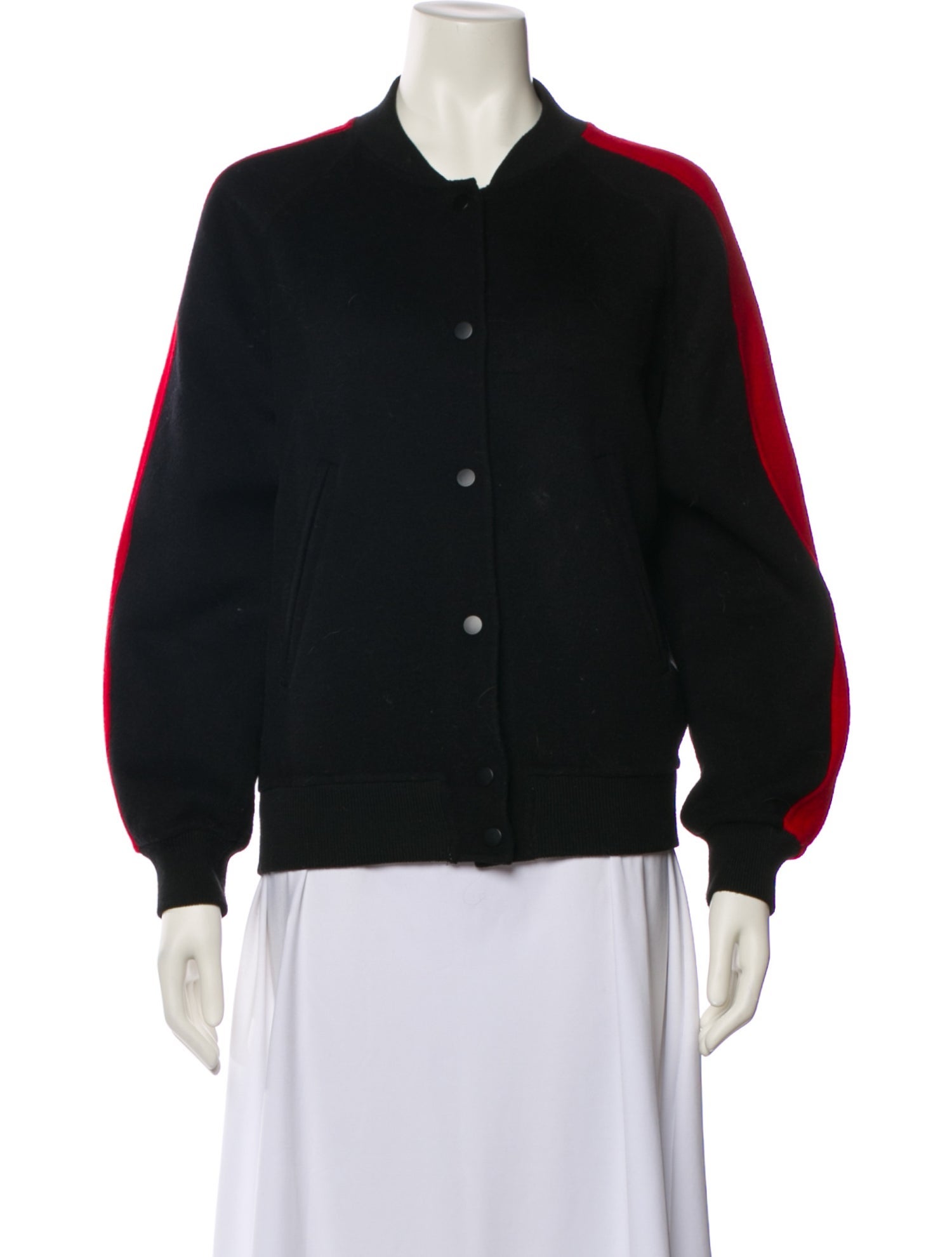 Sandro Wool Bomber Jacket