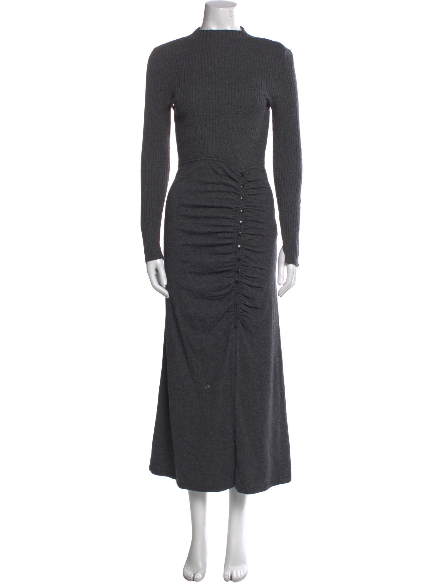 Sandro Wool Long Dress