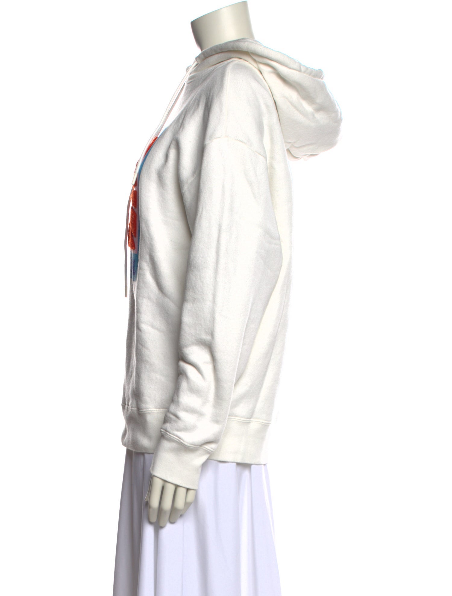 Sandro Graphic Print Crew Neck Sweatshirt