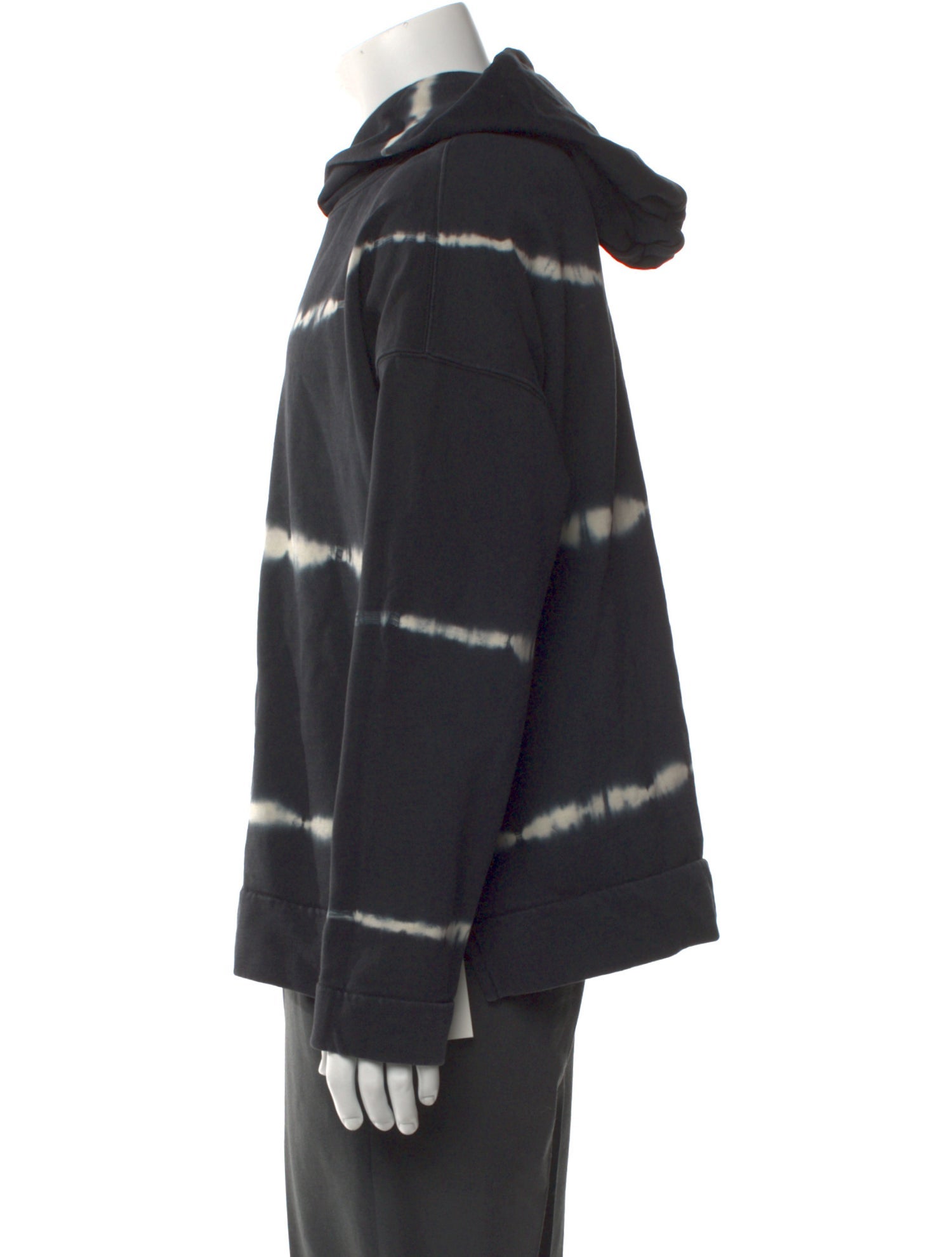 Sandro Tie-Dye Print Crew Neck Hoodie