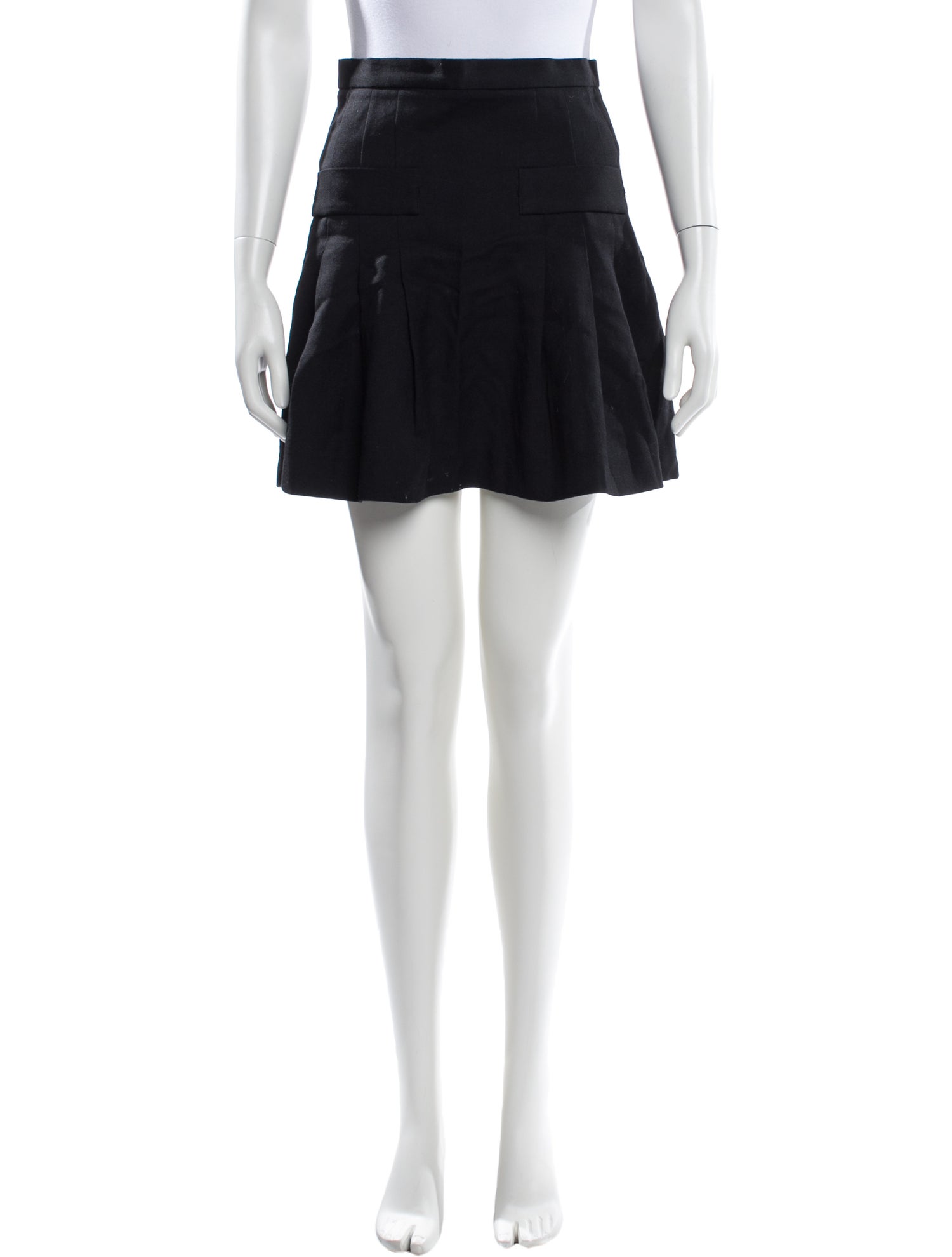 Sandro Wool Mini Skirt