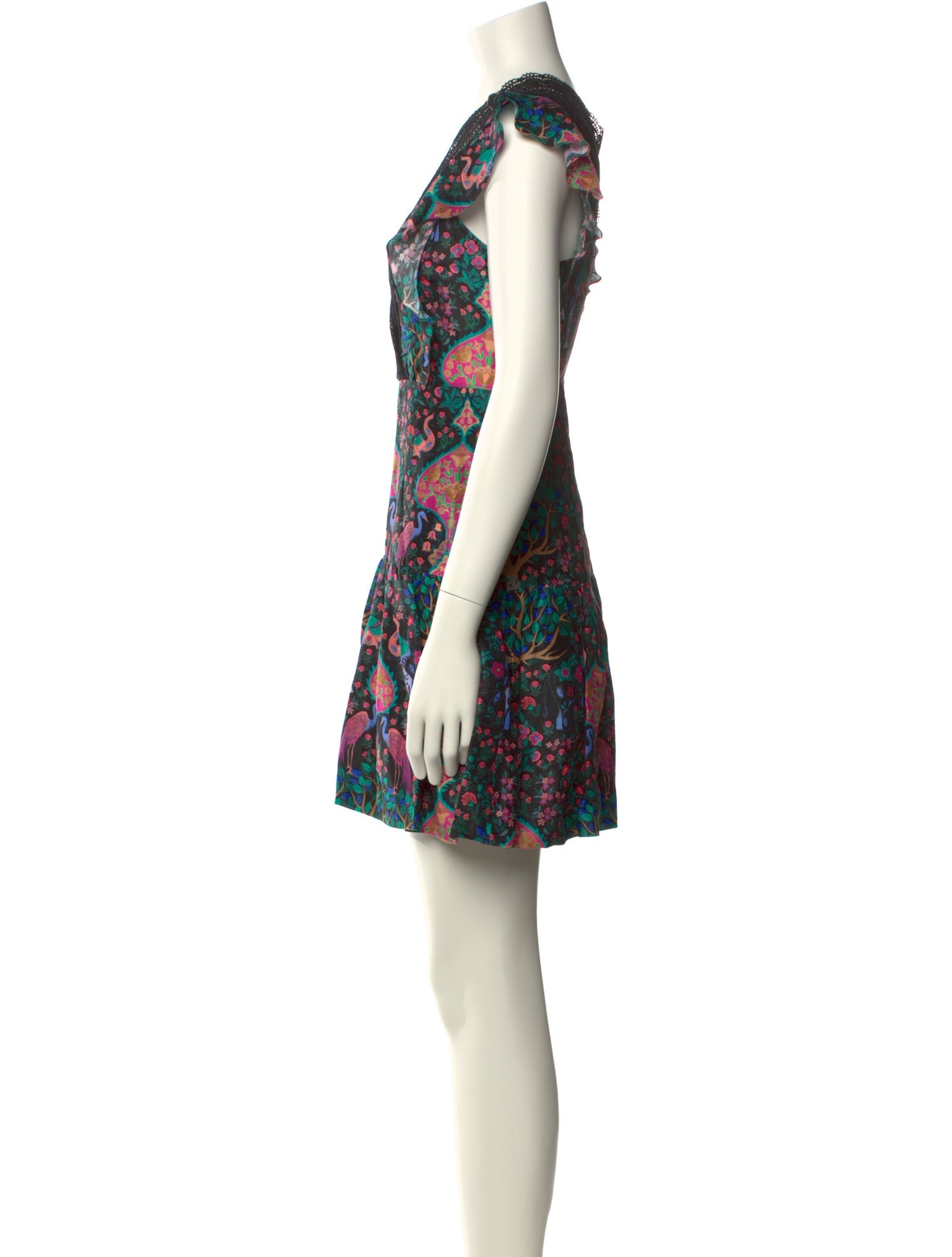 Sandro Linen Mini Dress