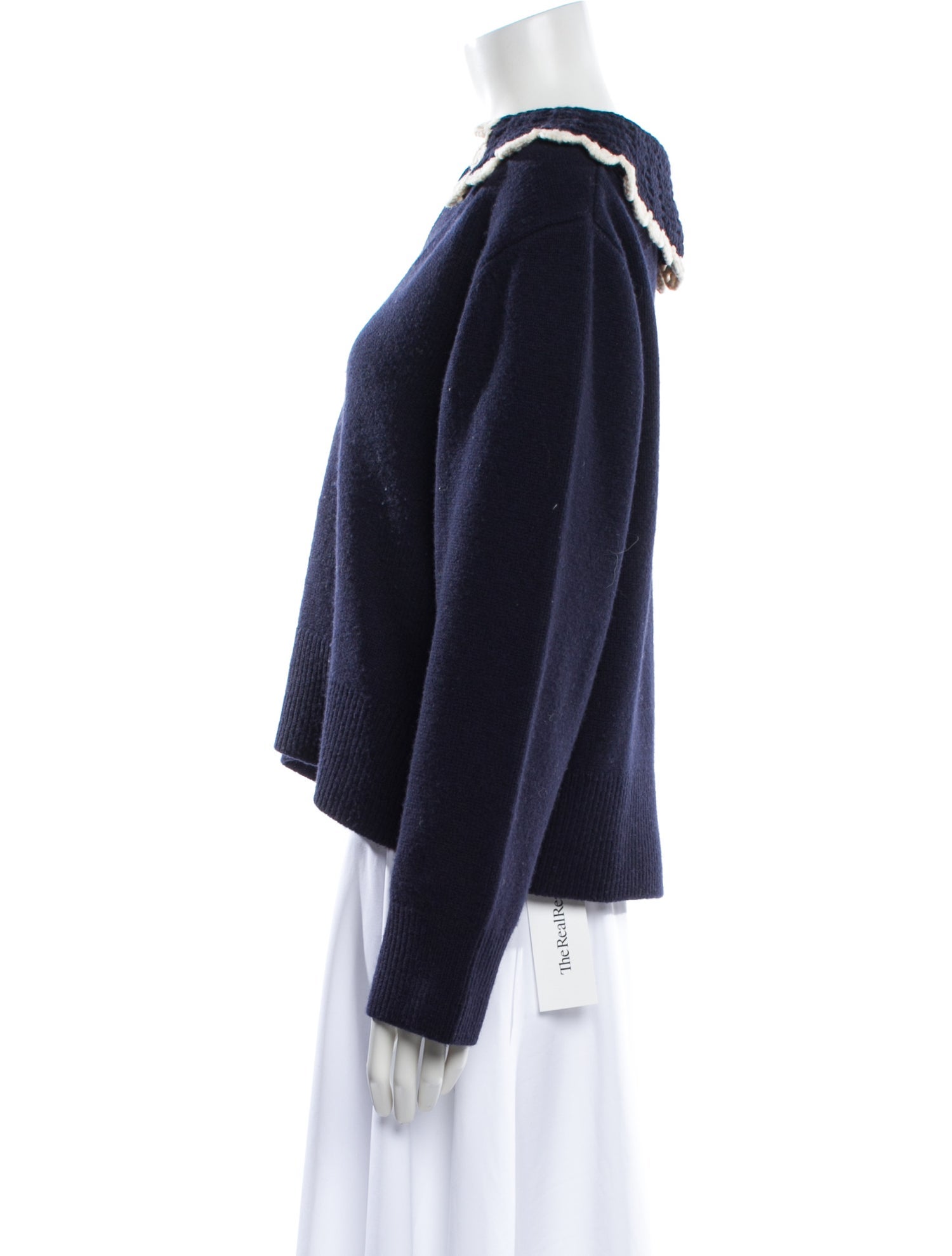 Sandro Wool V-Neck Sweater