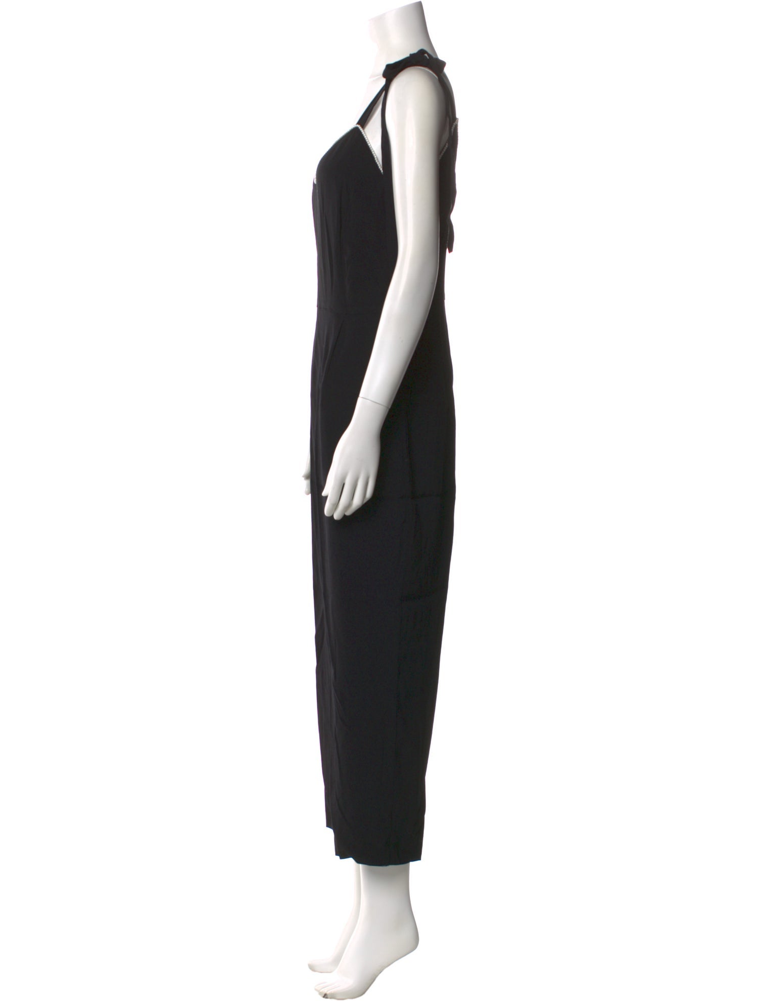 Sandro V-Neck Jumpsuit