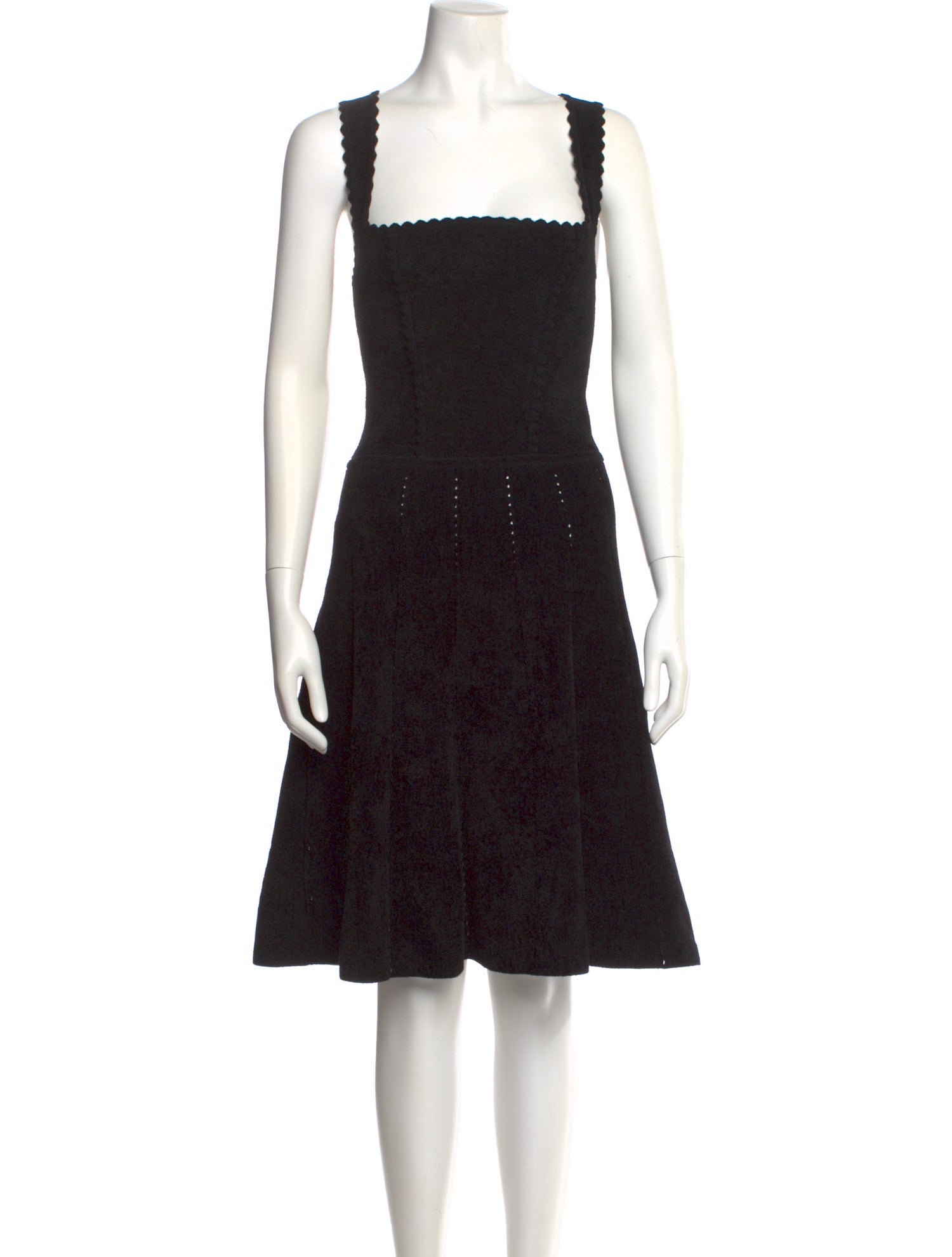 Sandro Square Neckline Knee-Length Dress w/ Tags