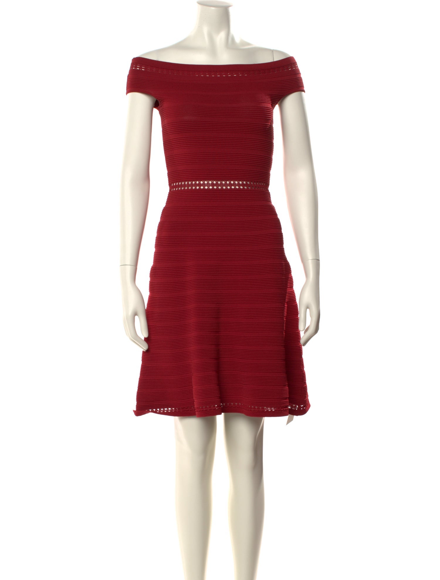 Sandro Off-The-Shoulder Mini Dress