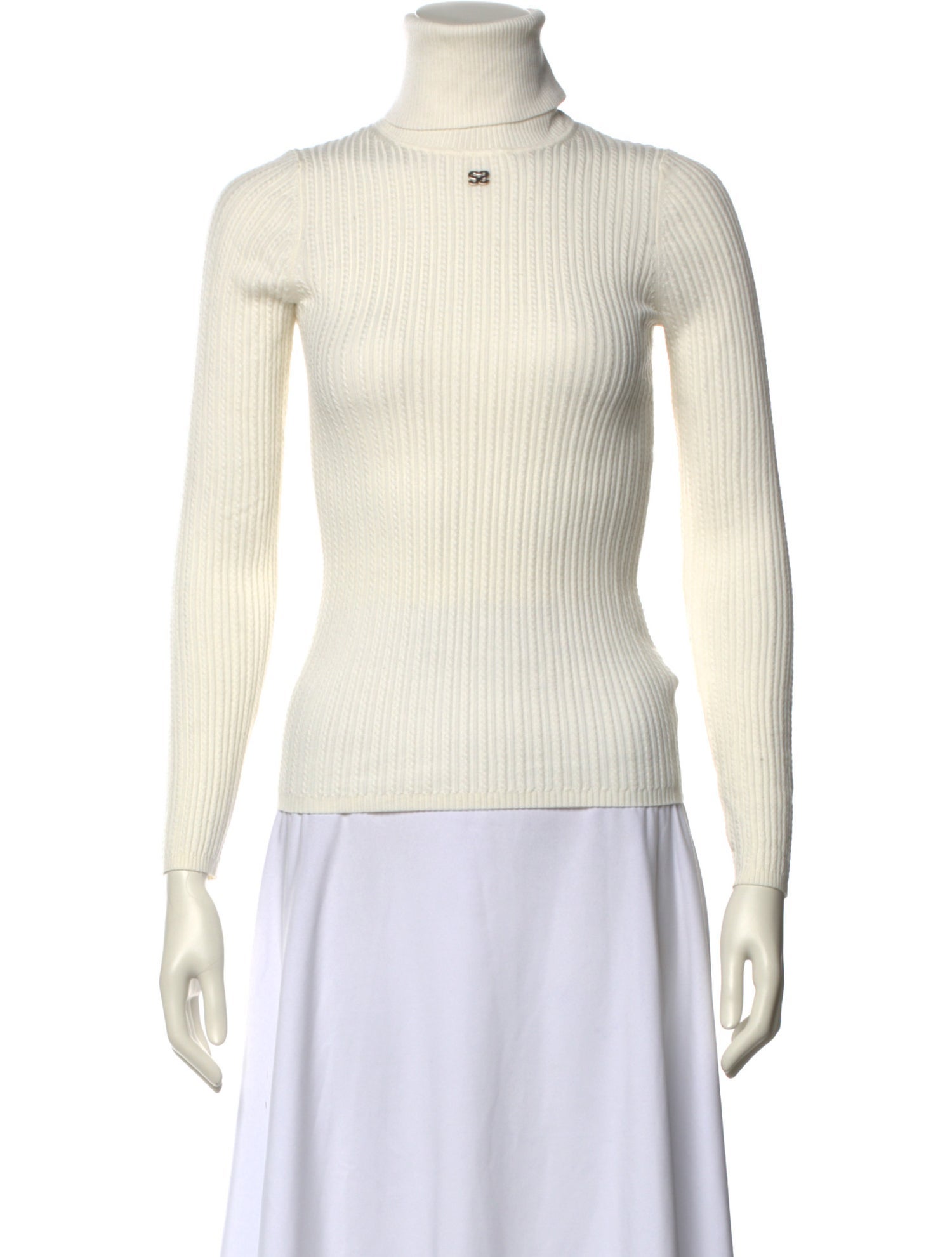 Sandro Turtleneck Long Sleeve Top w/ Tags