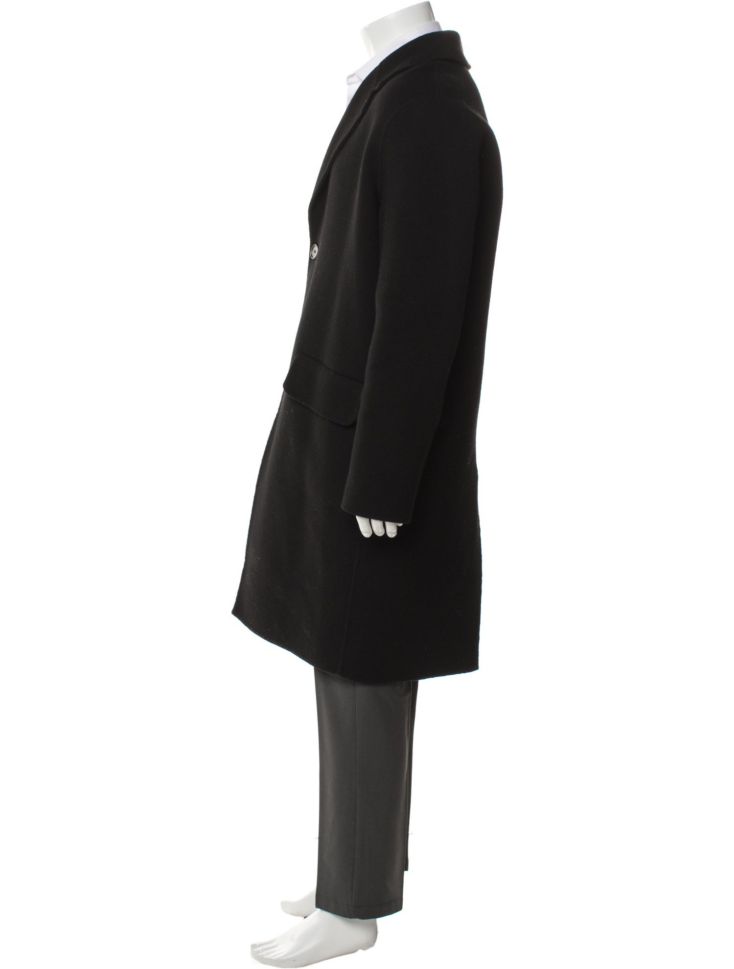 Sandro Wool Overcoat