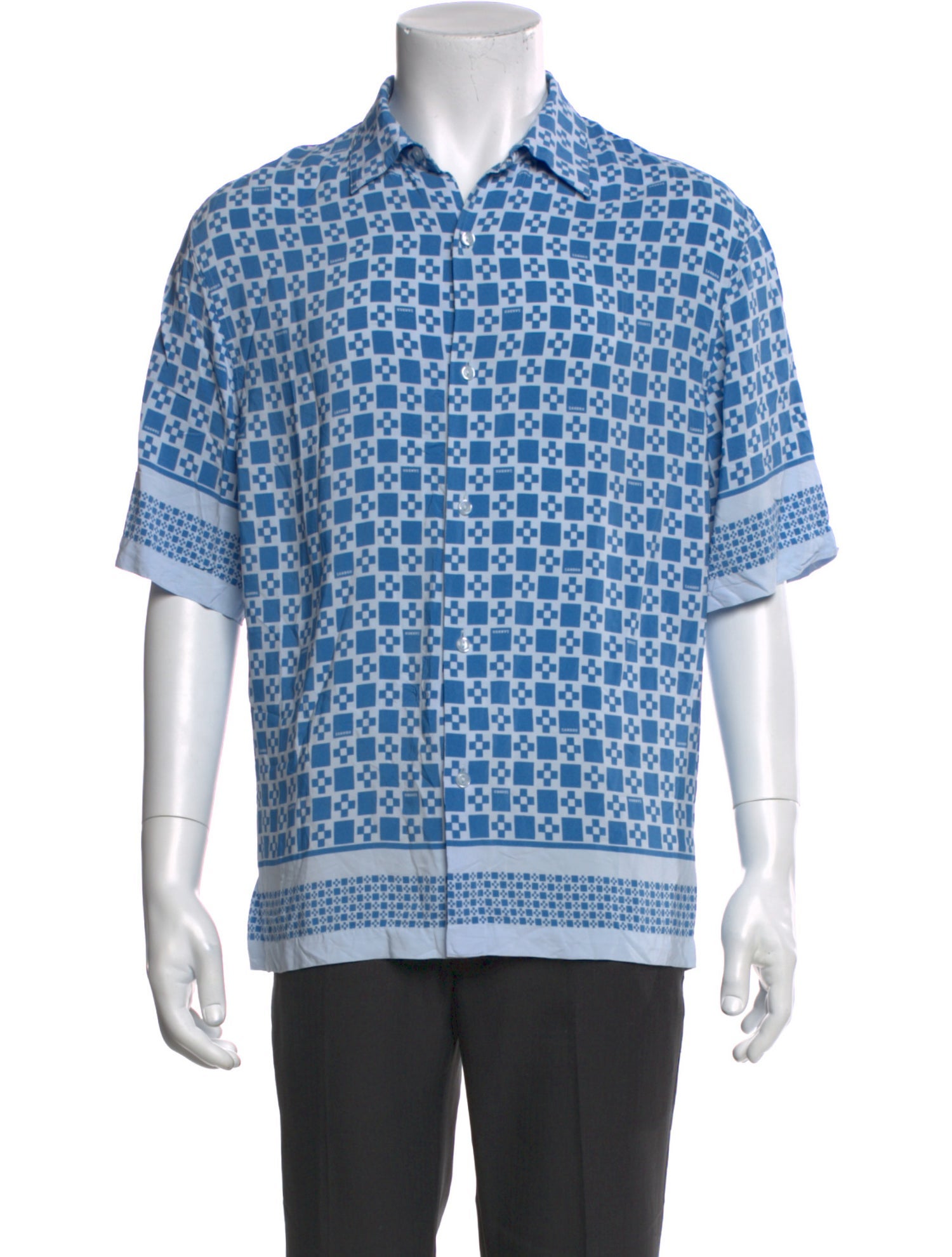 Sandro Striped Short Sleeve Shirt