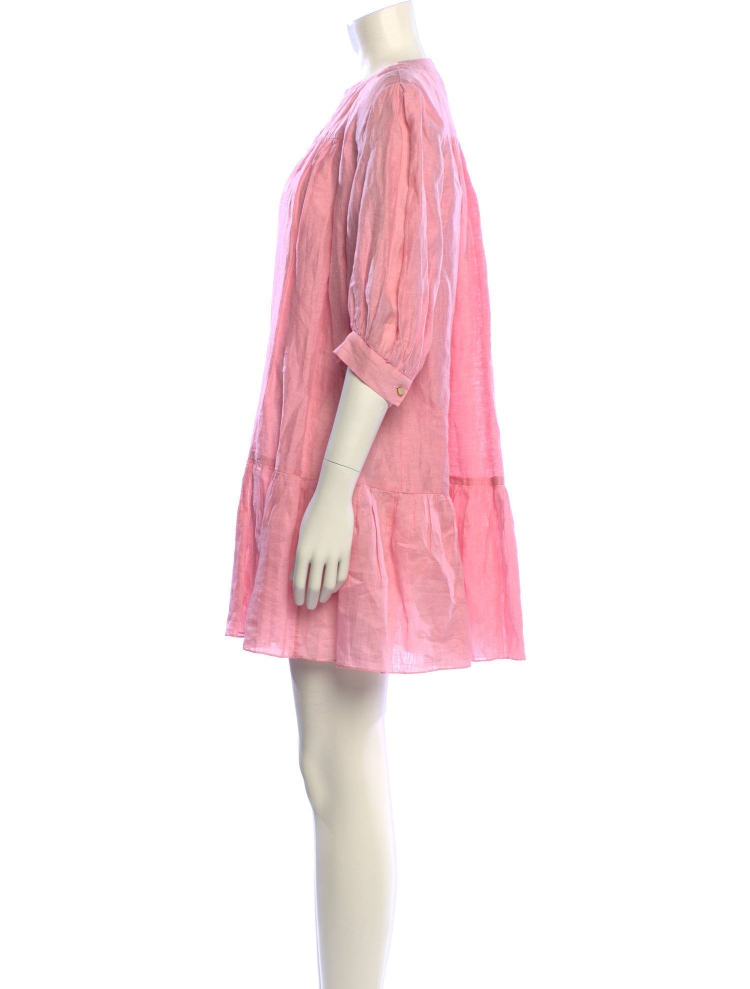 Sandro Linen Mini Dress