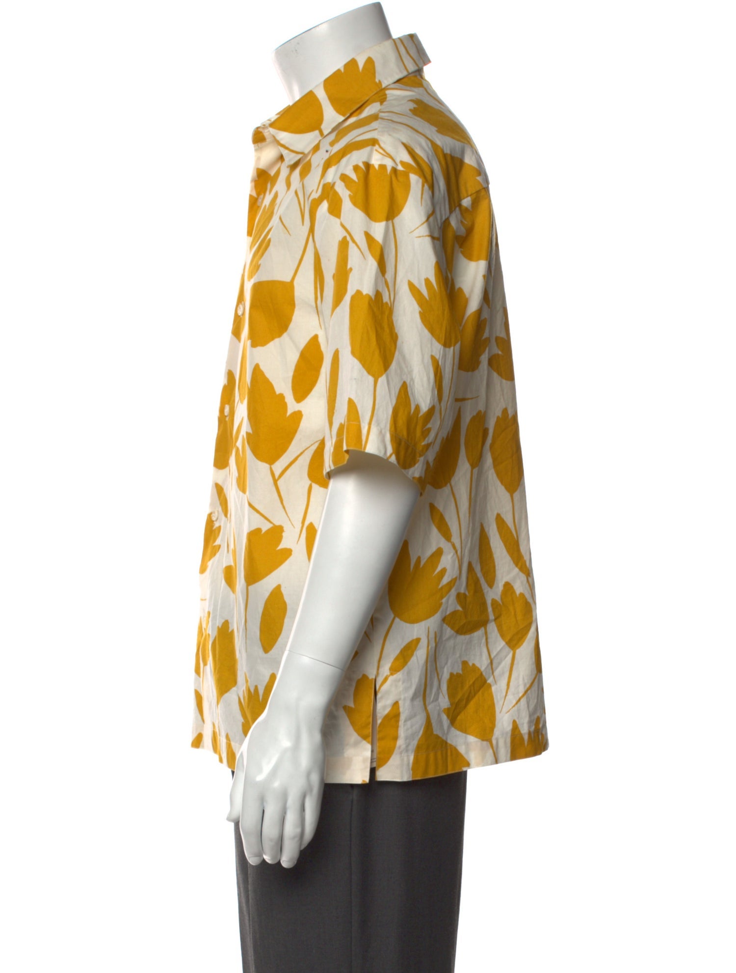 Sandro Printed Short Sleeve Shirt