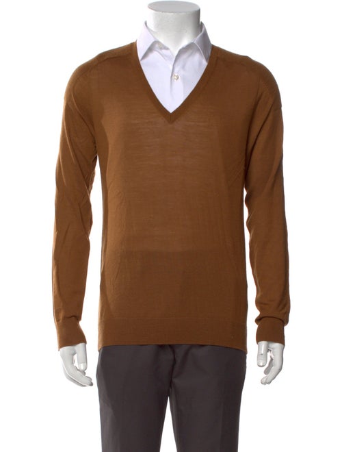 Sandro Wool V-Neck Pullover