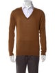 Sandro Wool V-Neck Pullover