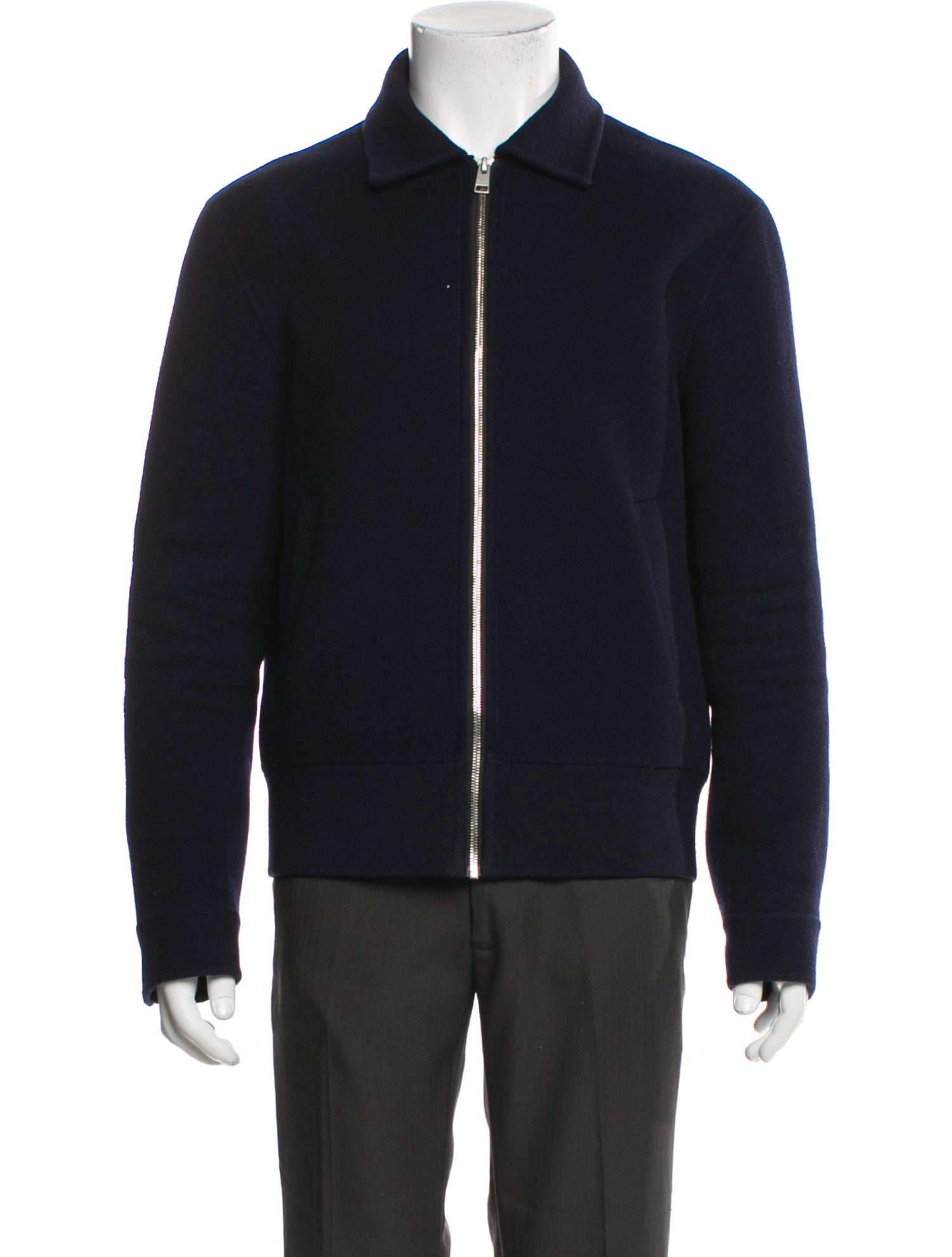Sandro Wool Bomber Jacket