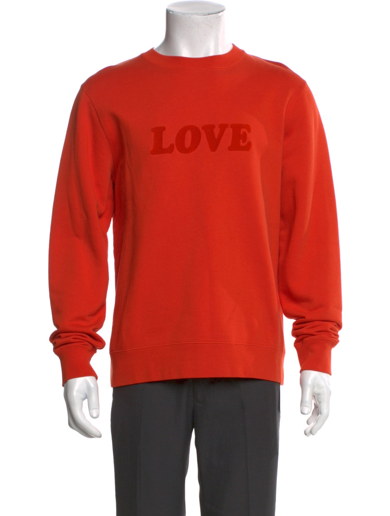 Sandro Graphic Print Crew Neck Pullover