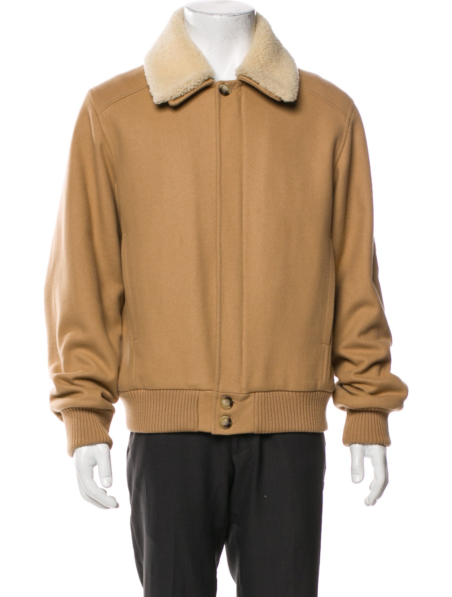 Sandro Wool Bomber Jacket