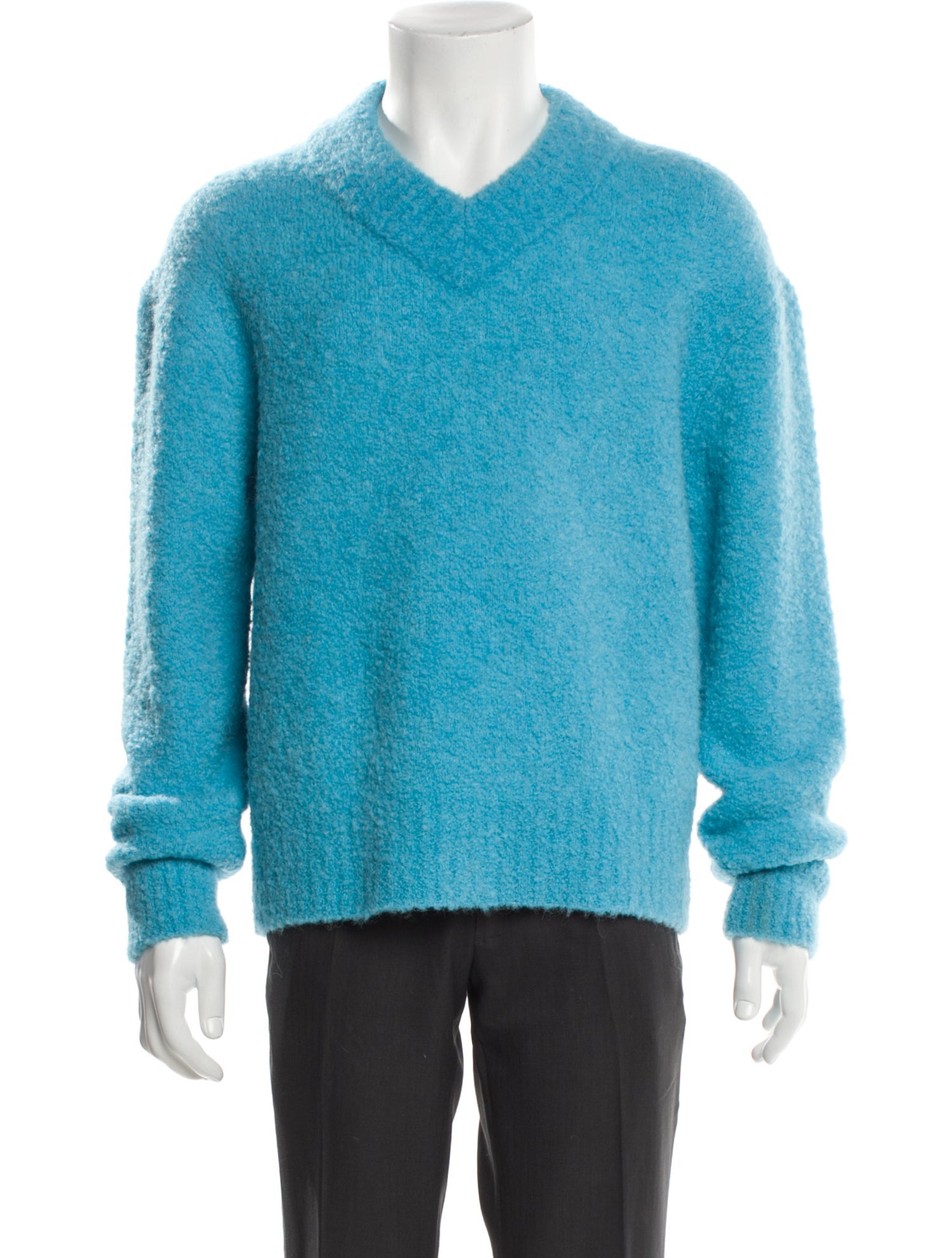 Sandro V-Neck Long Sleeve Pullover