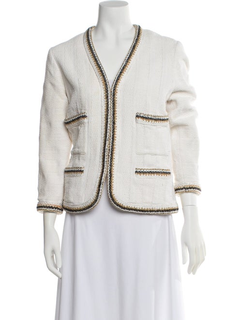 Sandro Colorblock Pattern Blazer