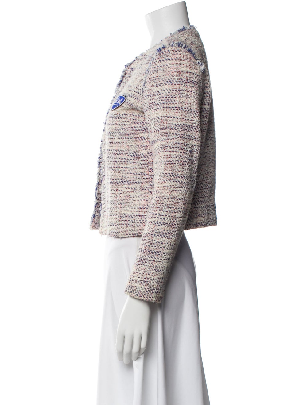 Sandro Tweed Pattern Evening Jacket - image 2