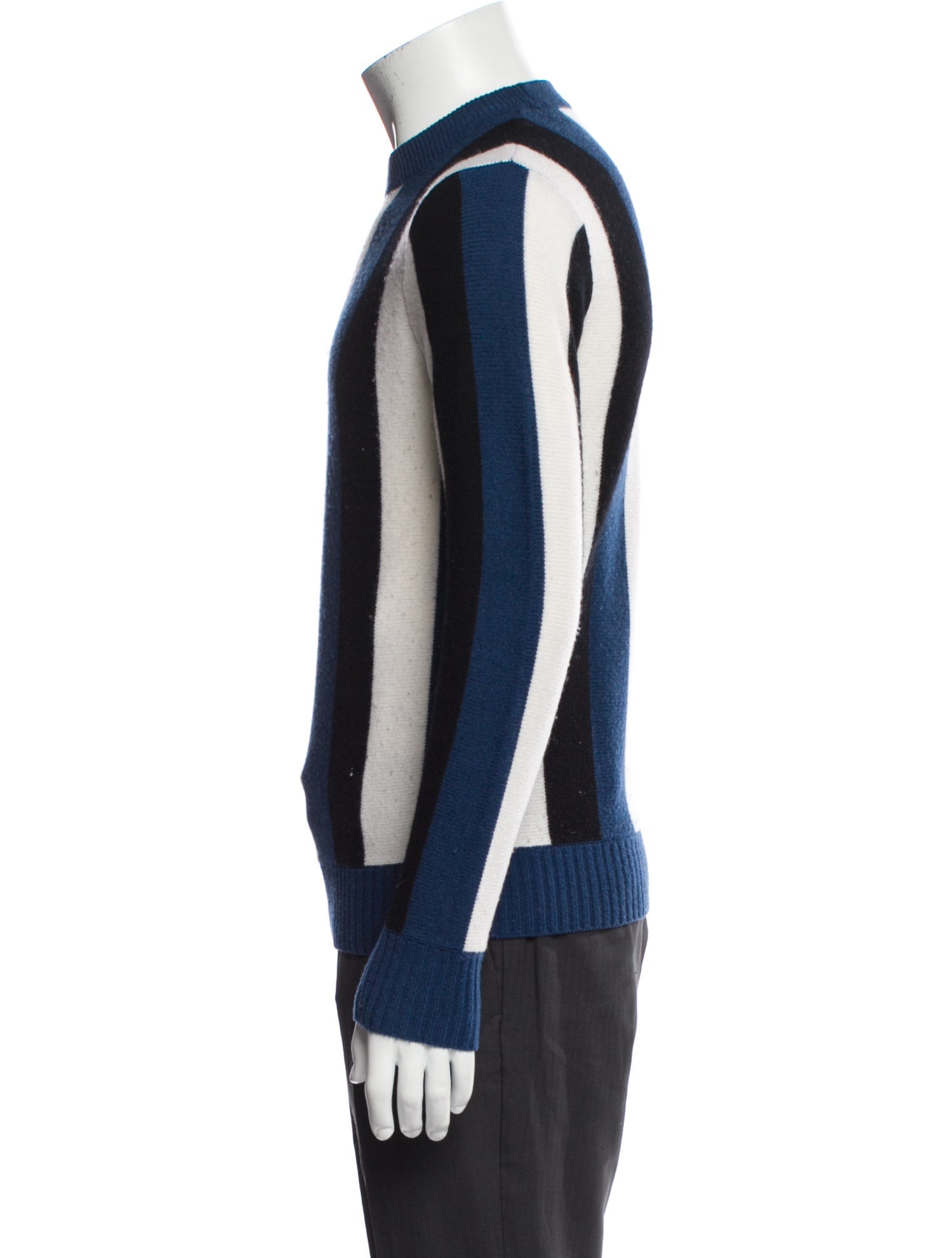 Sandro Wool Striped Pullover