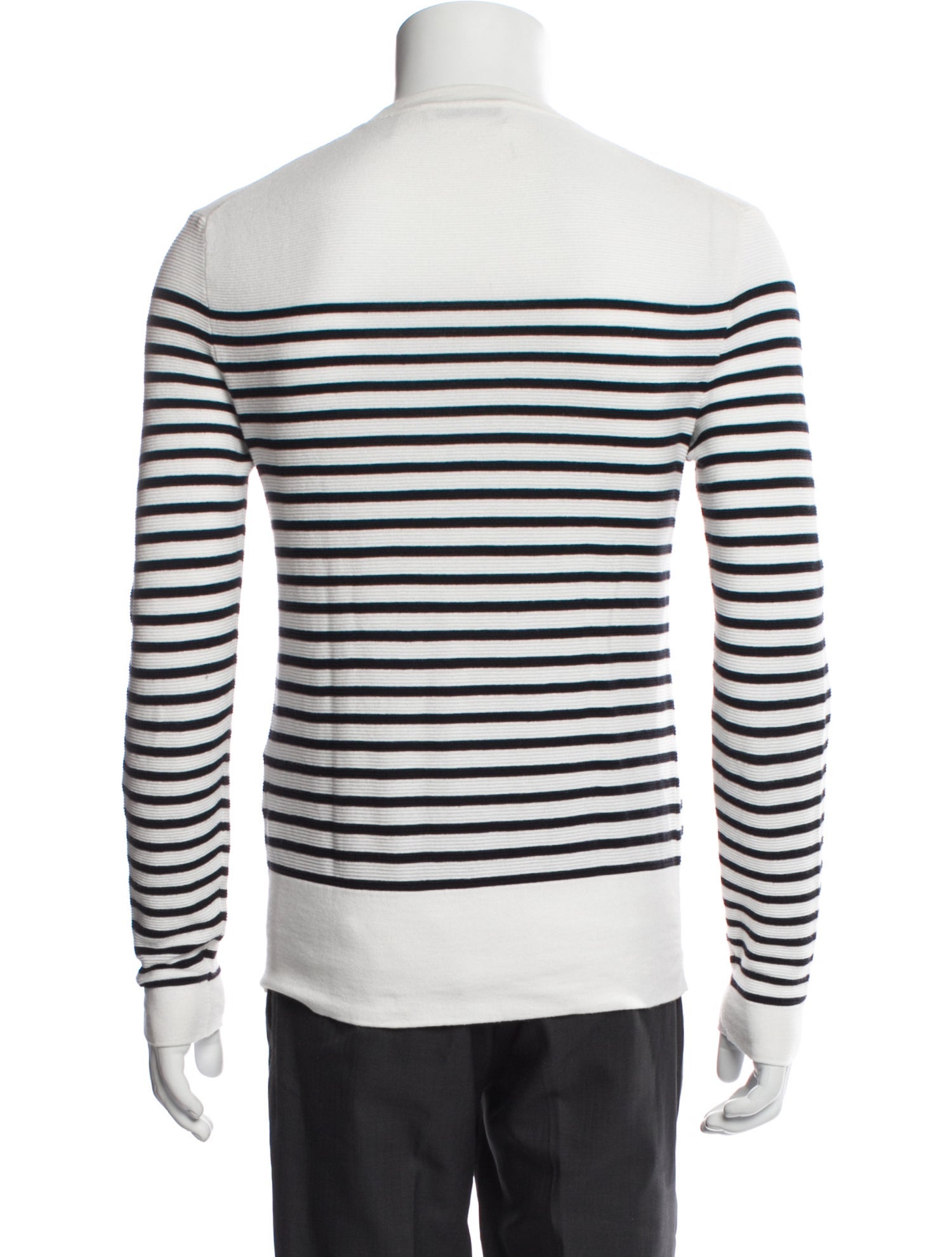 Striped Crew Neck Pullover