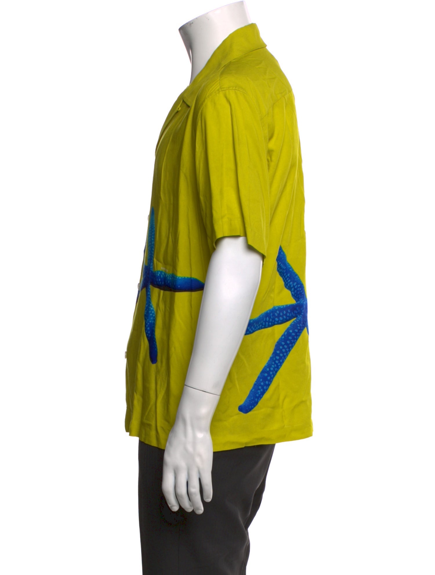 Sandro Printed Short Sleeve Shirt