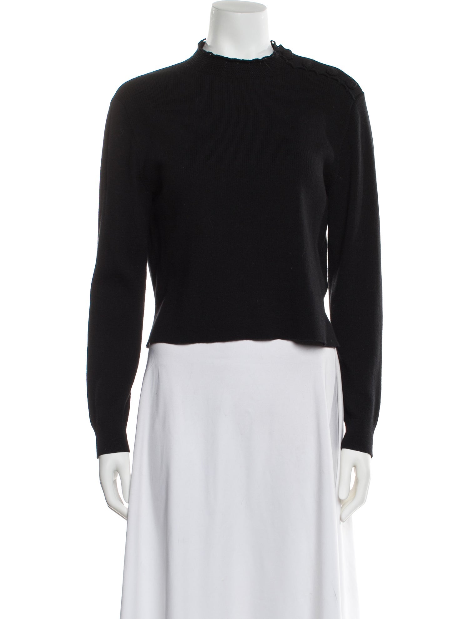 Sandro Mock Neck Sweater