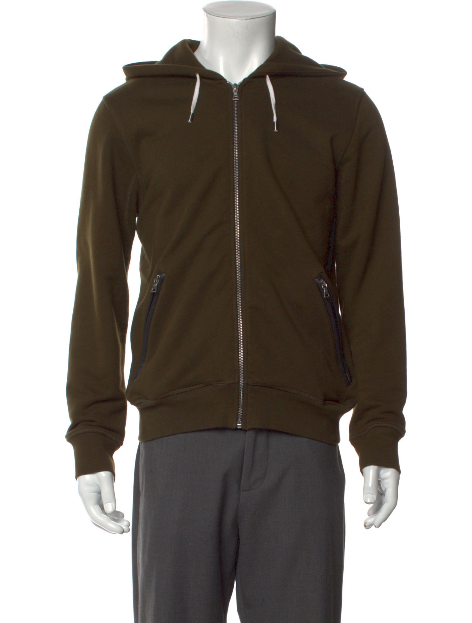 Sandro V-Neck Long Sleeve Hoodie